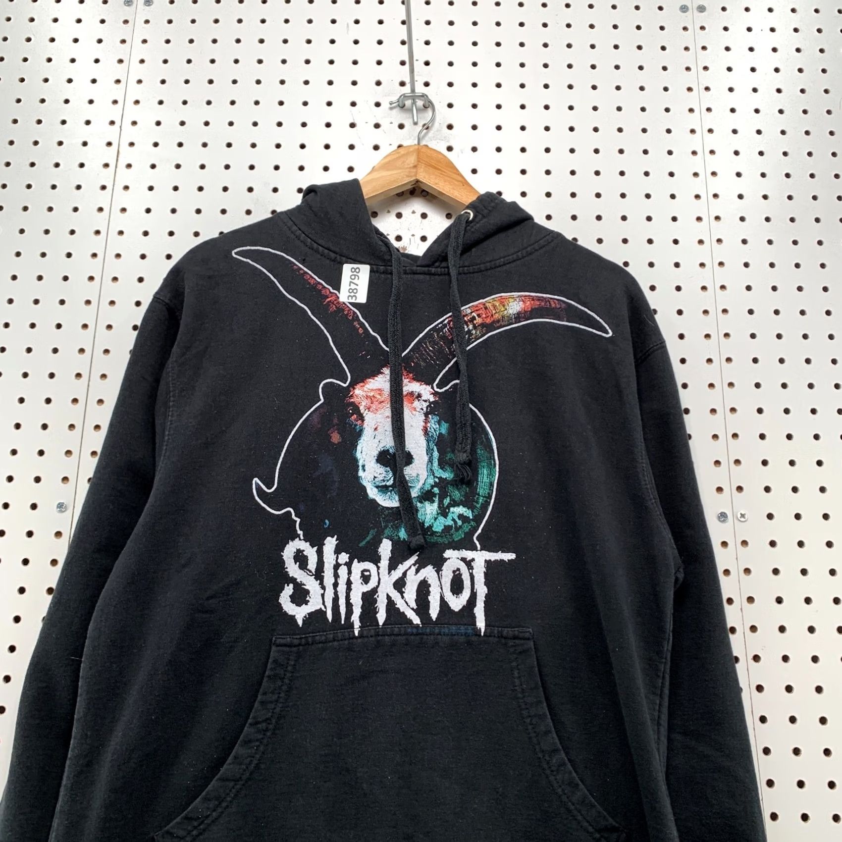 Vintage VINTAGE Y2K Slipknot Hoodie Sweatshirt Black Music Band Medium Mens Size US M / EU 48-50 / 2 - 3 Thumbnail