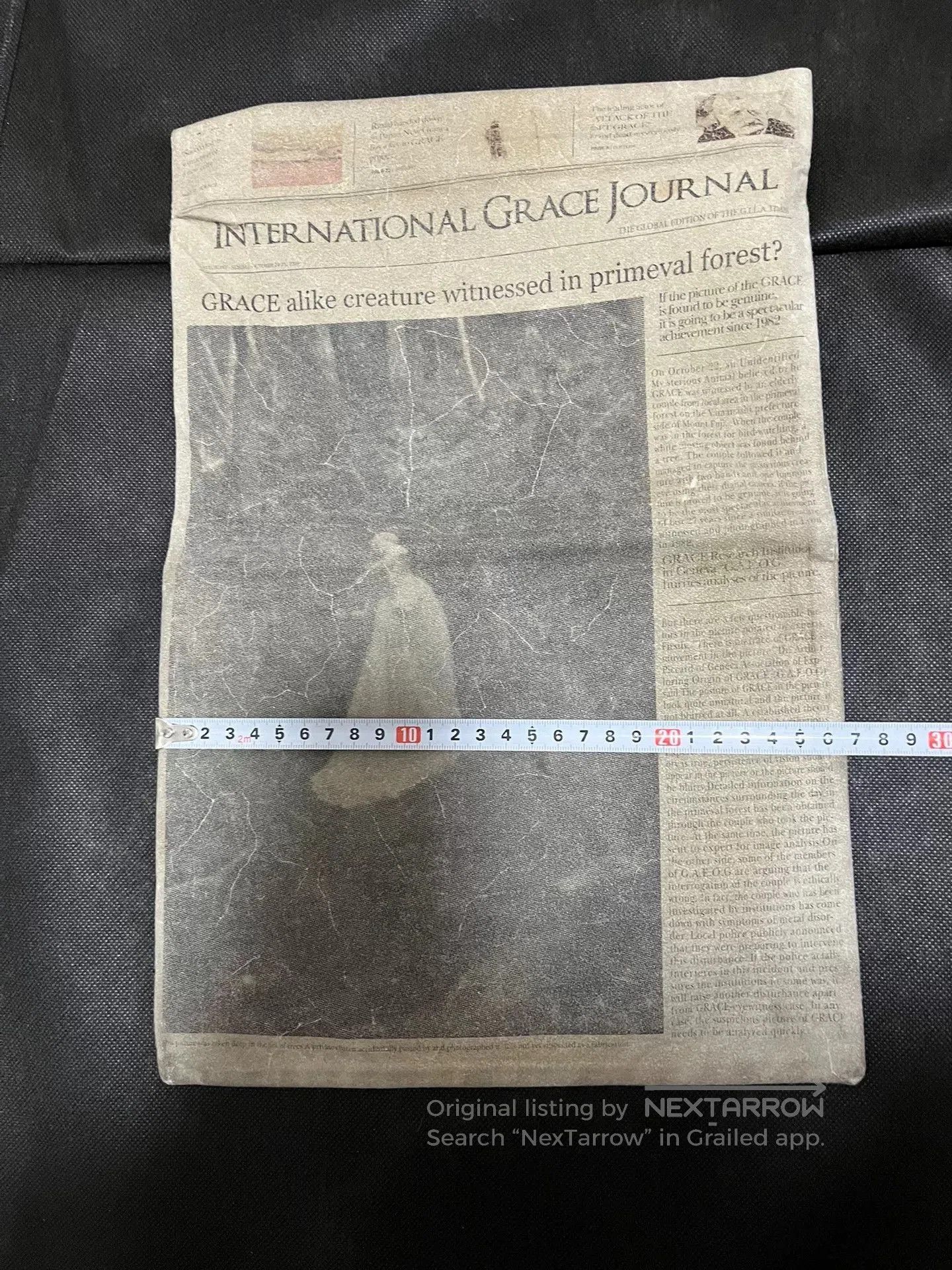 Undercover Undercover Grace Newspaper Print Clutch. Size ONE SIZE - 7 Thumbnail