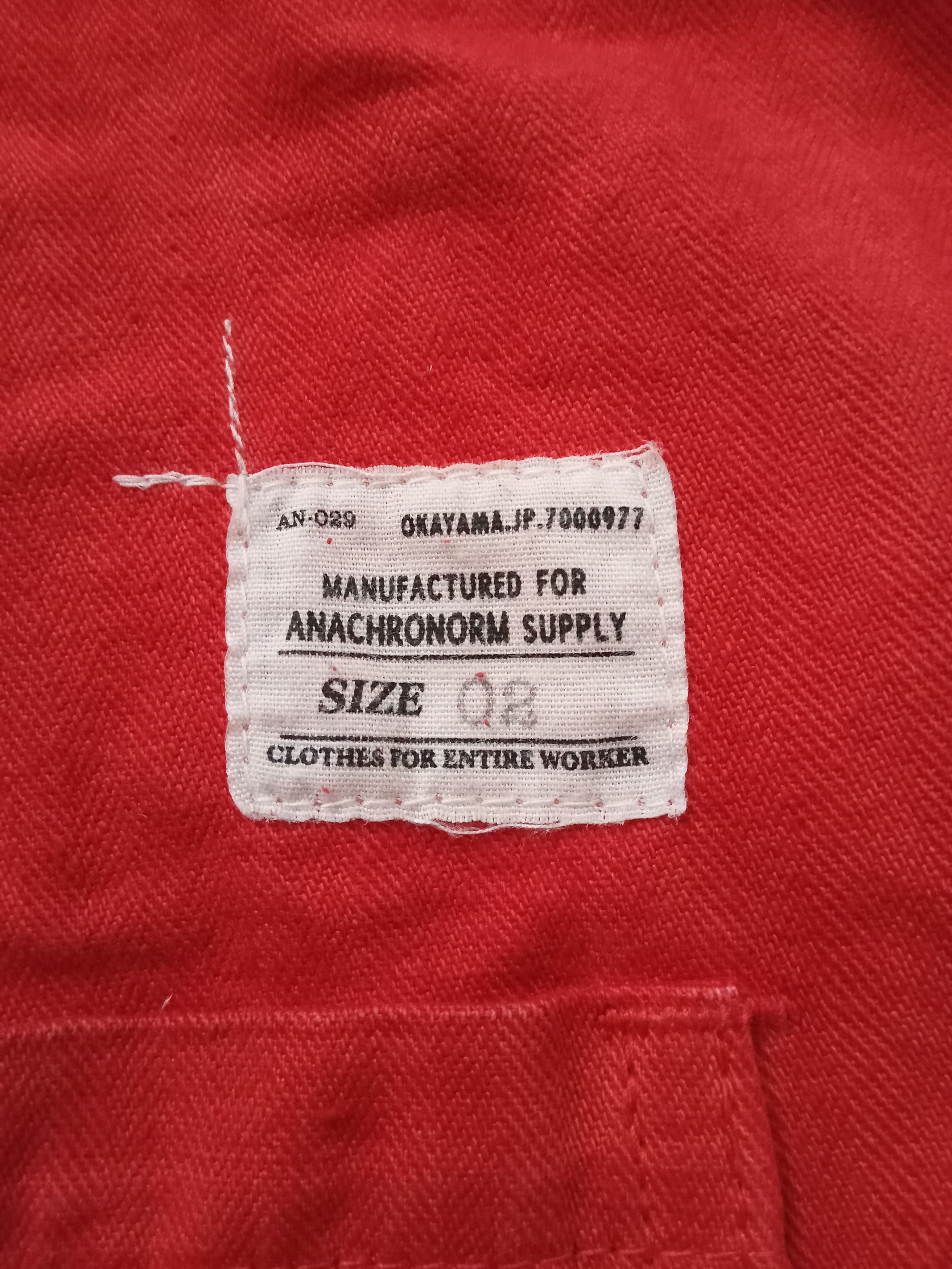 ANACHRONORM Anachronorm Rare Workers Harringbone Twill Pants Size US 38 / EU 54 - 8 Thumbnail