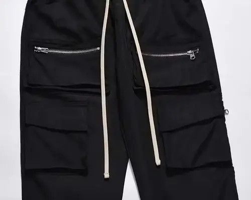 Jean zipper utility cargo pants Size US 32 / EU 48 - 2 Thumbnail