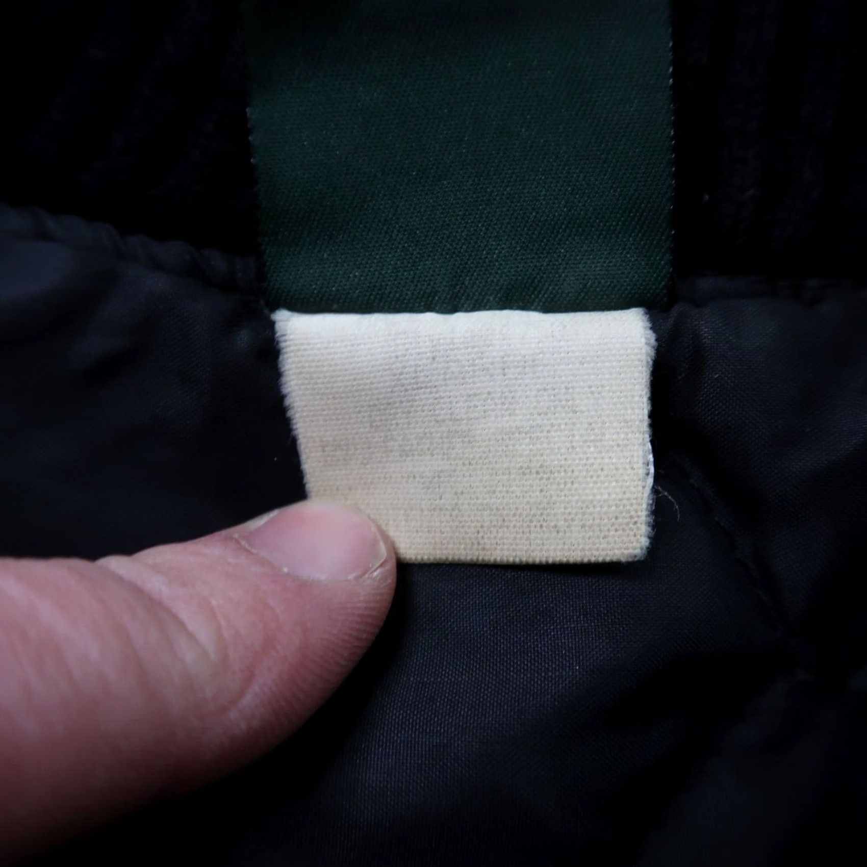 Vintage VINTAGE Varsity Jacket Black Leather Wool Body Jacket Men's XL MV Sport Size US XL / EU 56 / 4 - 6 Thumbnail