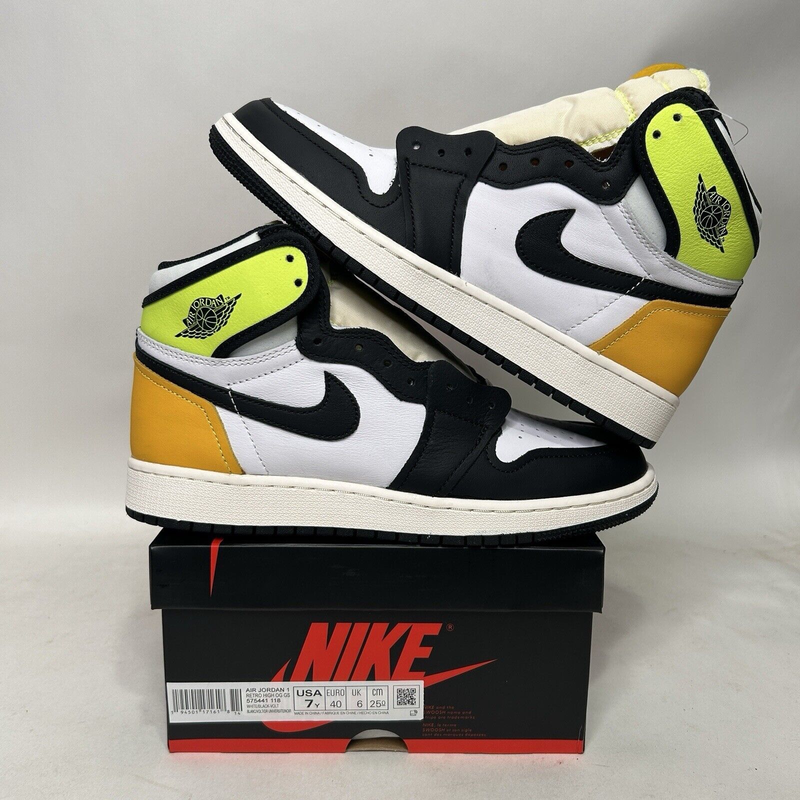 Nike Nike Air Jordan 1 Retro High OG GS “Volt Gold” 2024