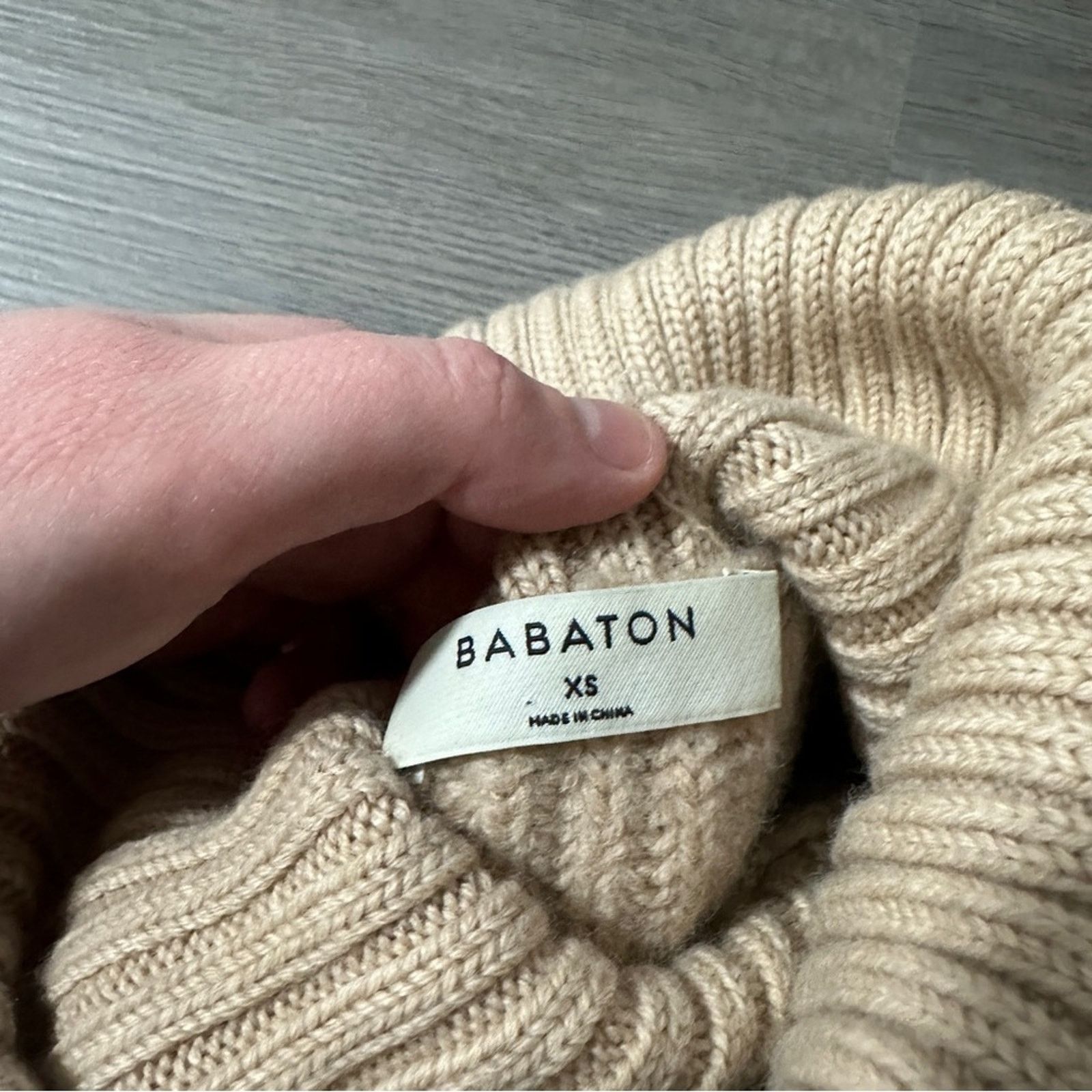 Aritzia Aritzia Babaton Guell Wool Turtleneck Cropped Sweater XS Size XS / US 0-2 / IT 36-38 - 7 Thumbnail