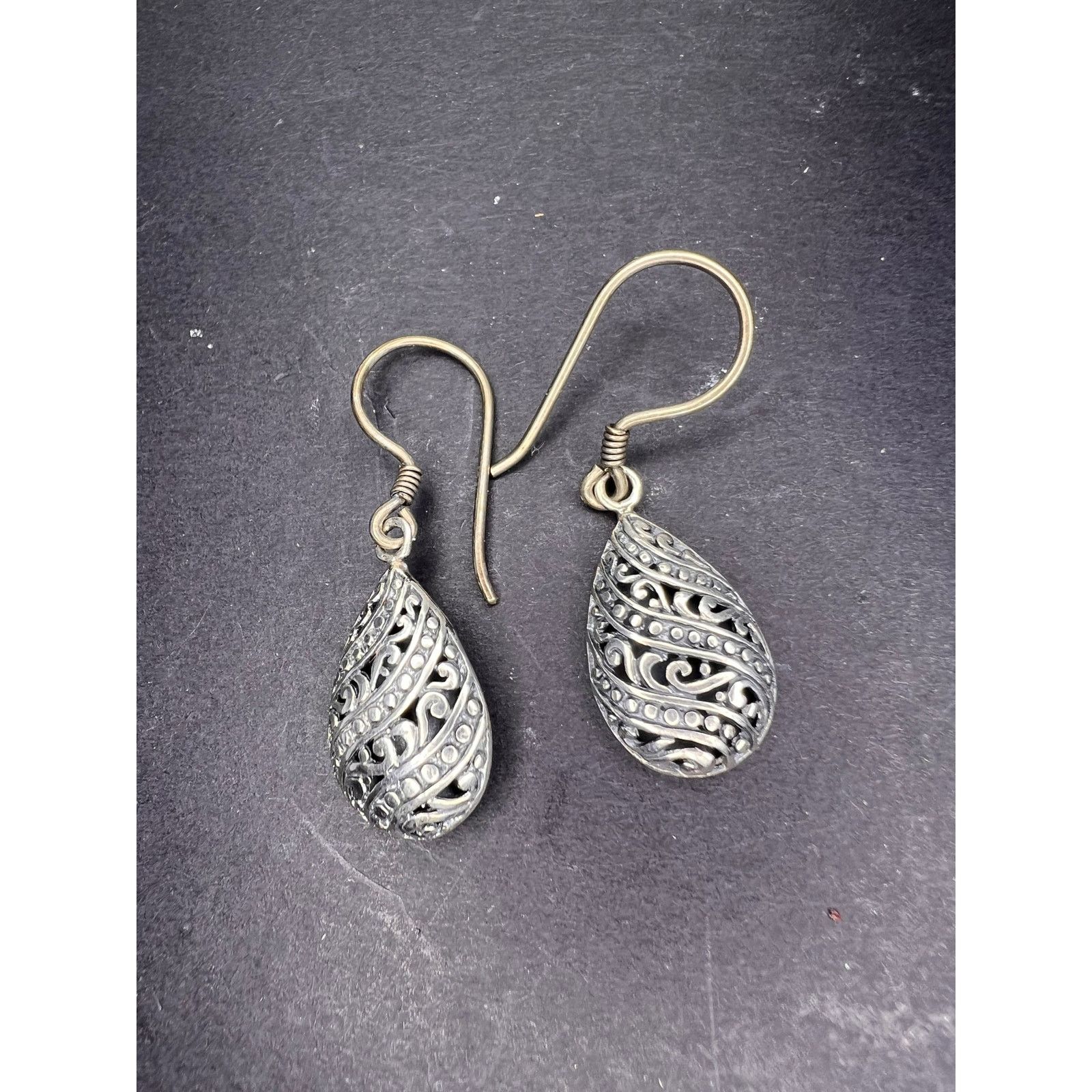 Other Bali style sterling silver dangle earrings Size ONE SIZE - 6 Thumbnail