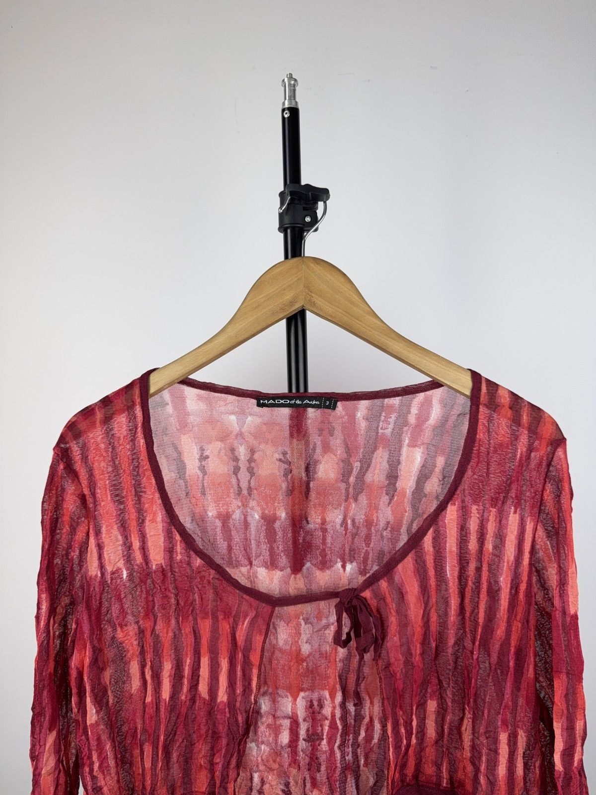 Other Vintage 90s Avant Garde JPG Style Italy Stretch Top Size L Size L / US 10 / IT 46 - 2 Thumbnail