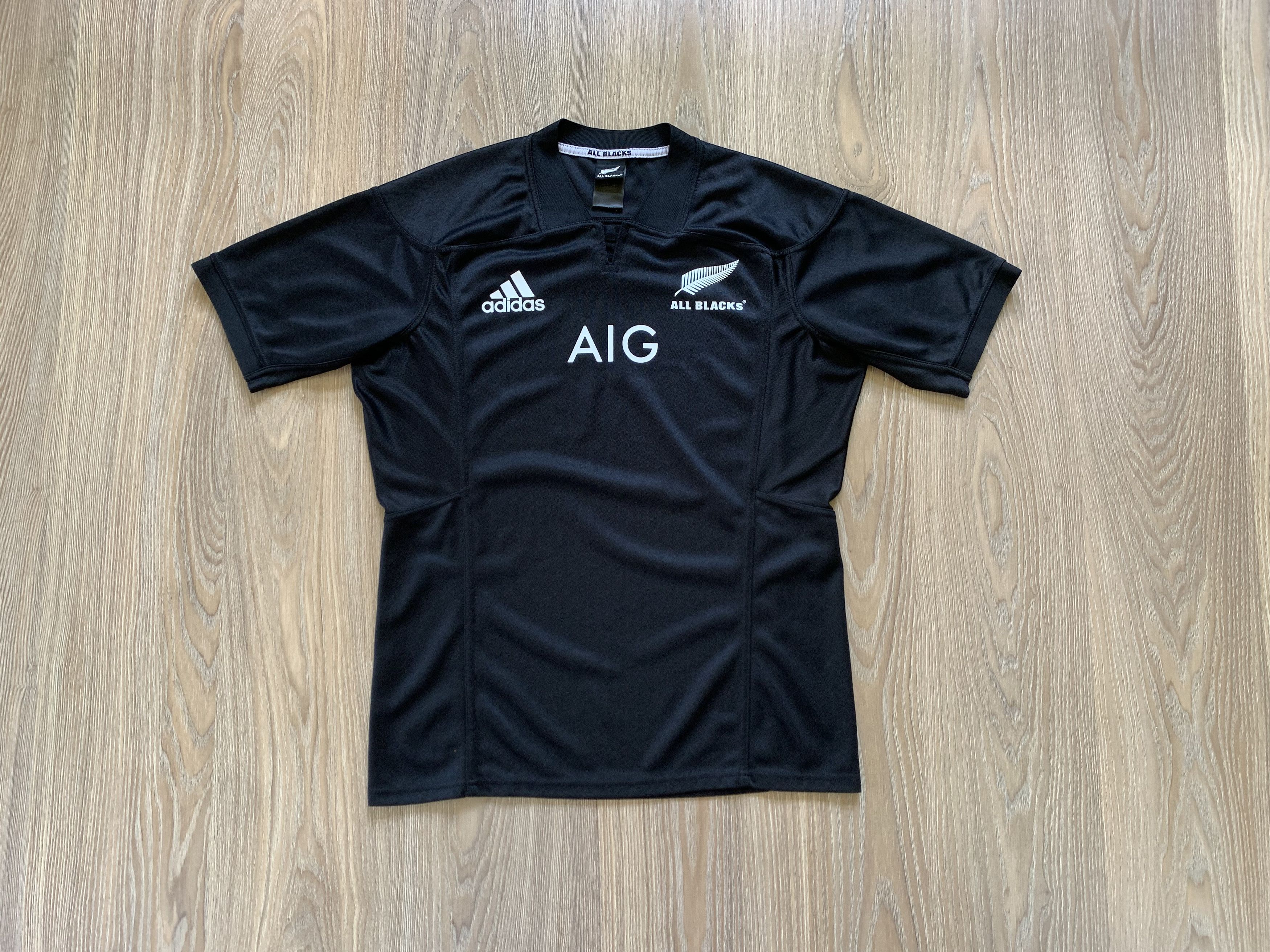 Adidas × Vintage Adidas All Blacks Jersey 2016 Size US XL / EU 56 / 4 - 1 Thumbnail