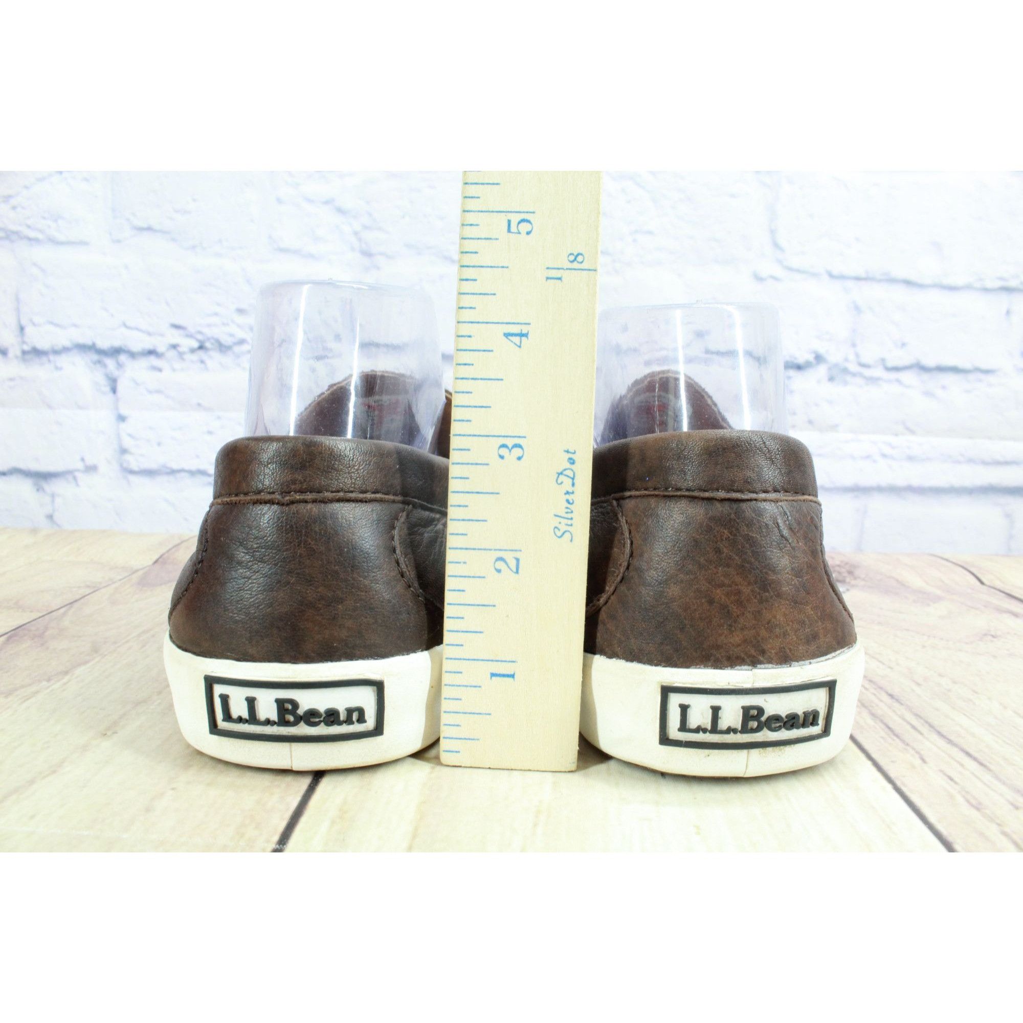 L.L. Bean LL Bean Men’s Mountainville Brown Penny Slip-On Shoes Size US 8 / EU 41 - 6 Thumbnail