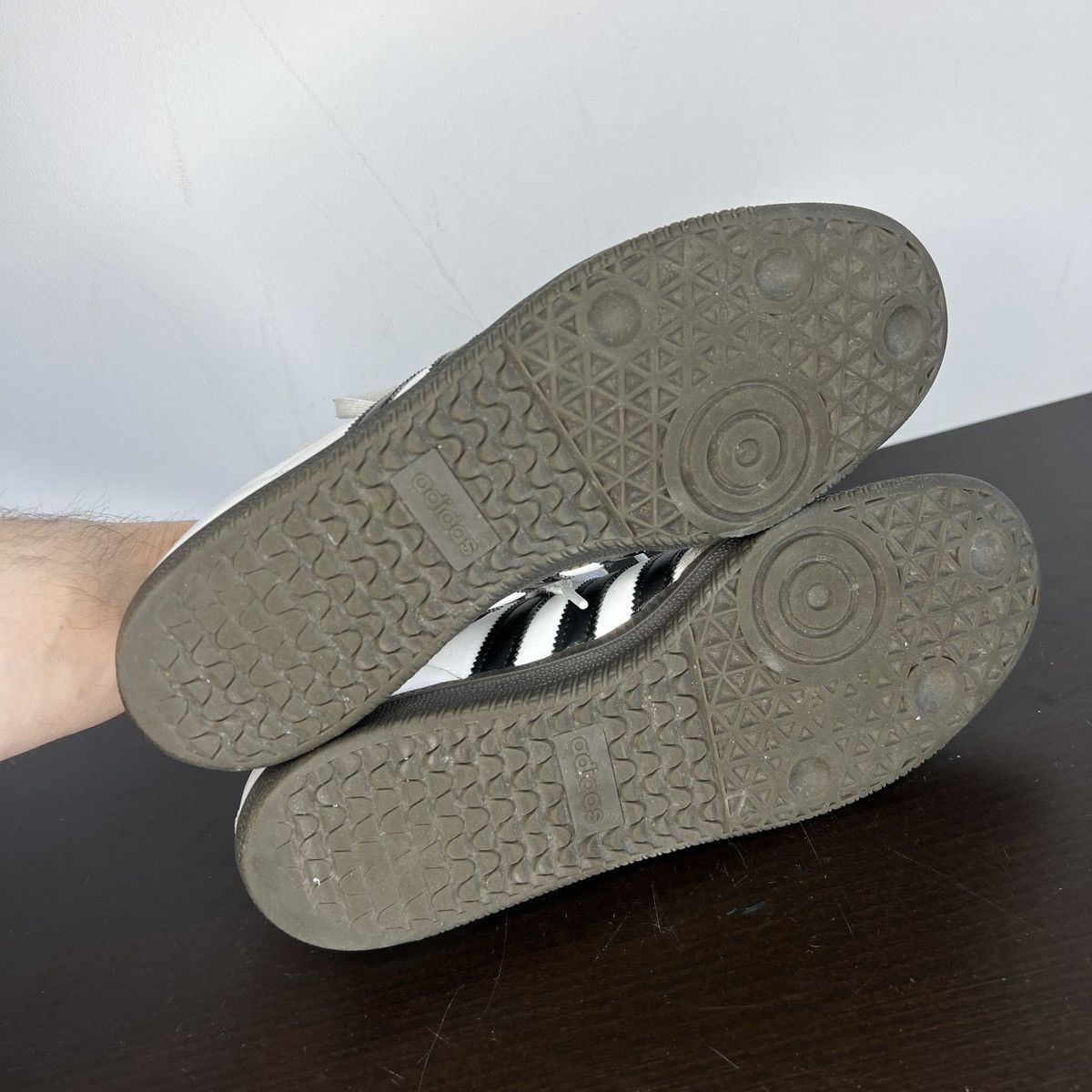 Adidas × Vintage Adidas Samba OG B75806 Men's Black White Sneakers Shoes 8.5 Size US 8.5 / EU 41-42 - 5 Thumbnail