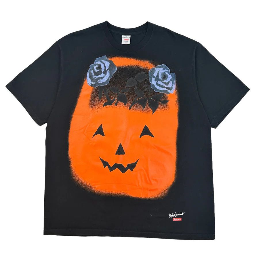 Image of Supreme x Yohji Yamamoto Pumpkin Tee in Black, Men's (Size XL)