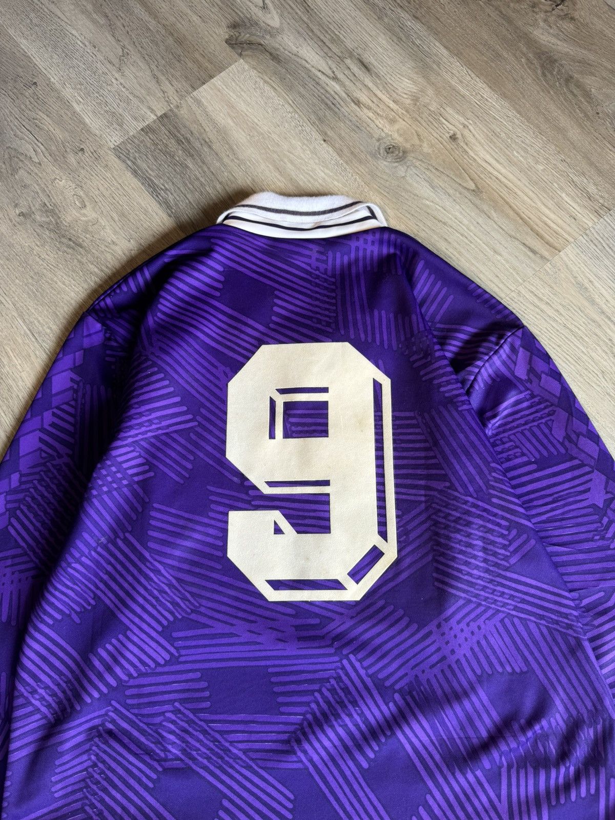 Lotto Sport FIORENTINA 1991-1992 HOME SOCCER LONGSLEVE JERSEY BY LOTTO Size US M / EU 48-50 / 2 - 6 Thumbnail