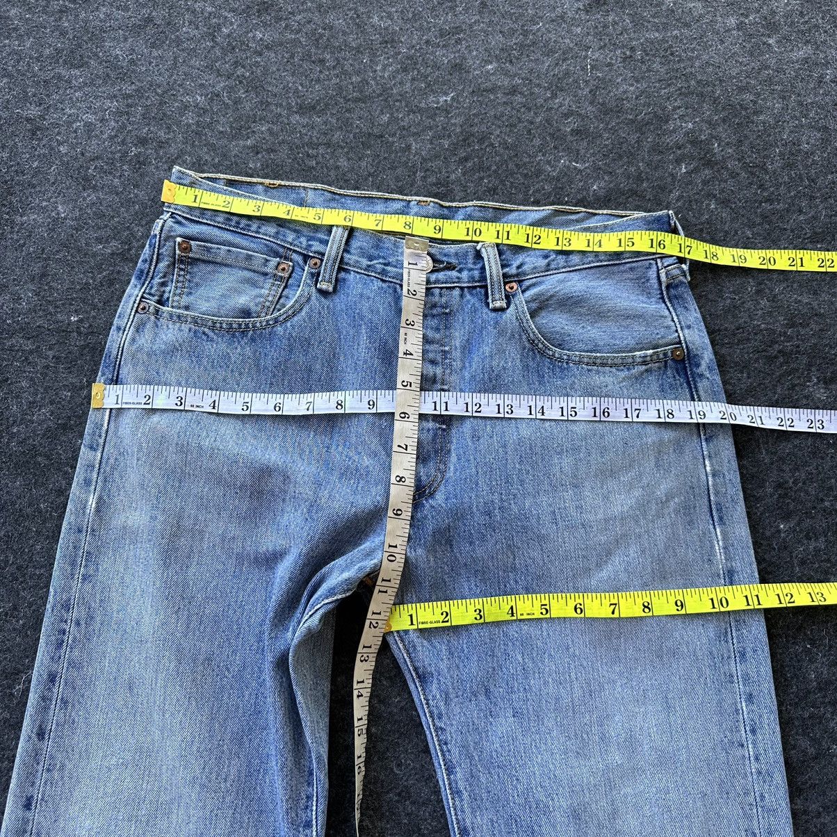 Levi's Vintage Levis 501 Mexico Blue Denim 33x34 D635 Size US 33 - 9 Thumbnail