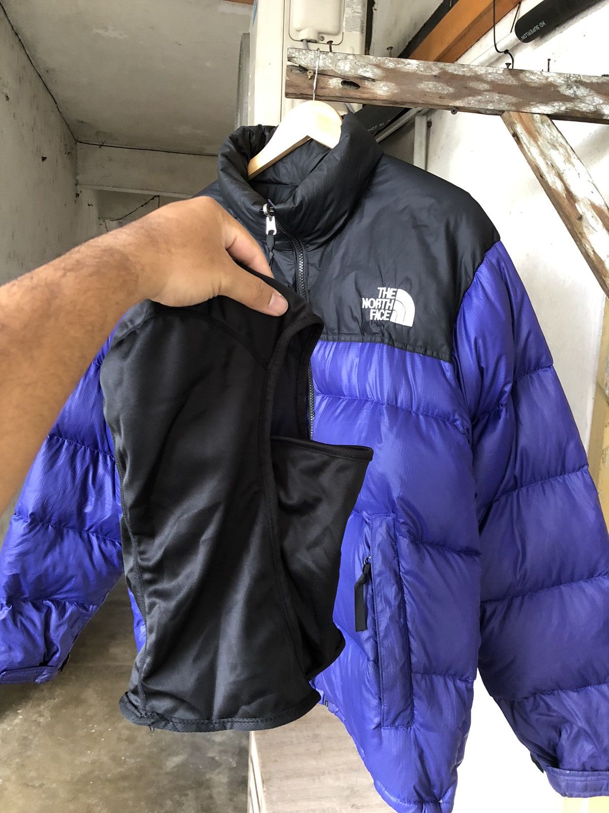 The North Face Vintage 90s The North Face Puffer Jacket Free Balaclava Mask Size US L / EU 52-54 / 3 - 13 Thumbnail
