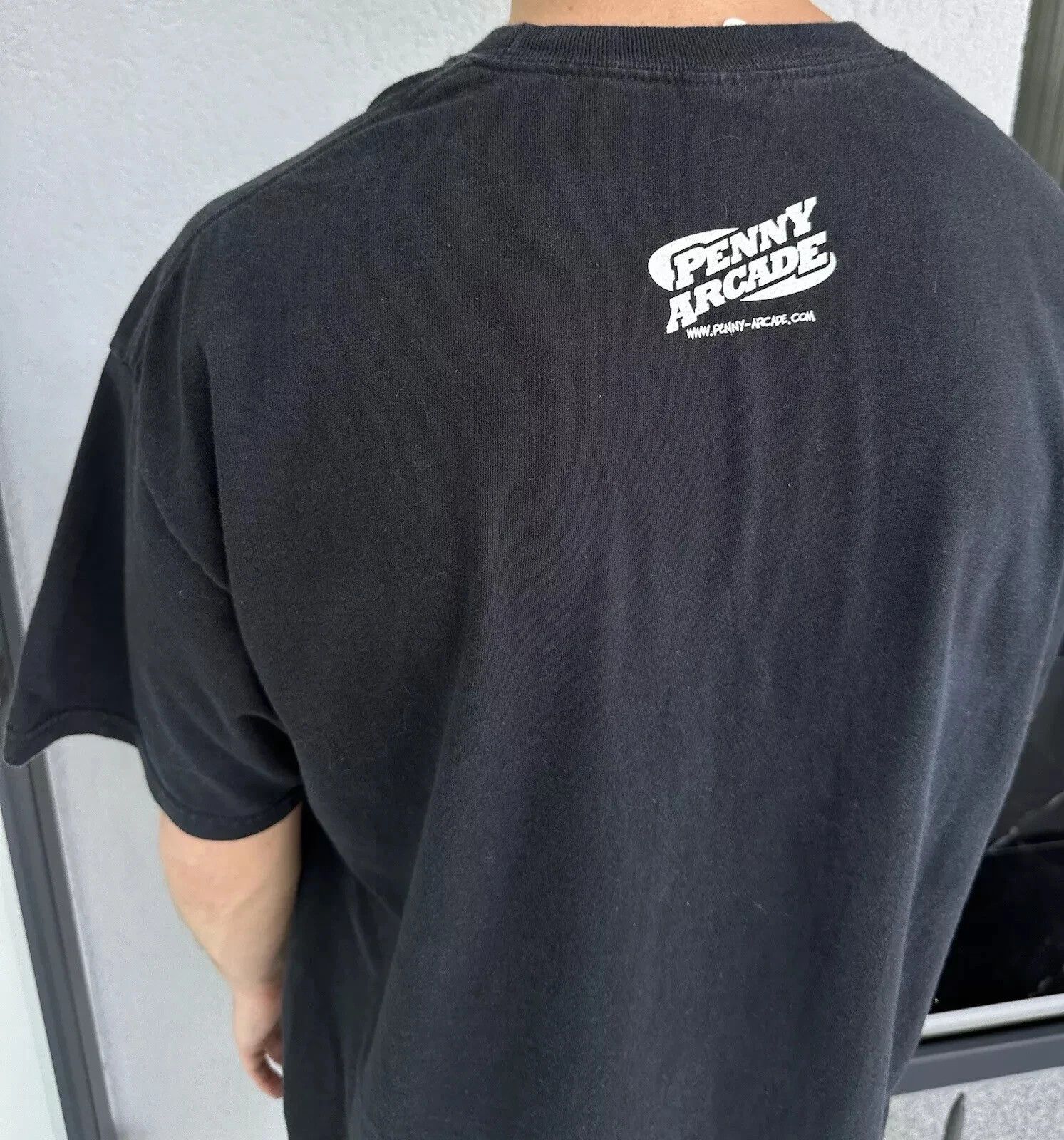 Hanes VINTAGE 2000s PENNY ARCADE PAX FADED SHIRT SKULL GAME PROMO Size US XL / EU 56 / 4 - 6 Thumbnail