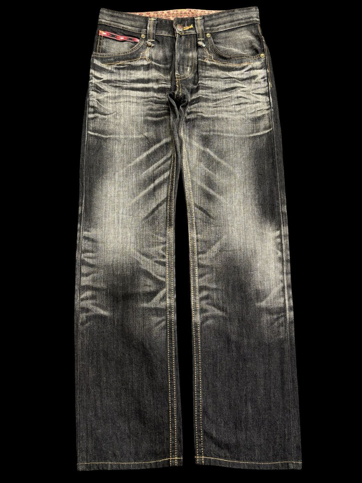 Edwin 💥Raw Fades💥Edwin 423XVS Raw Artisanal Fades Denim F480 Size US 31 - 1 Thumbnail