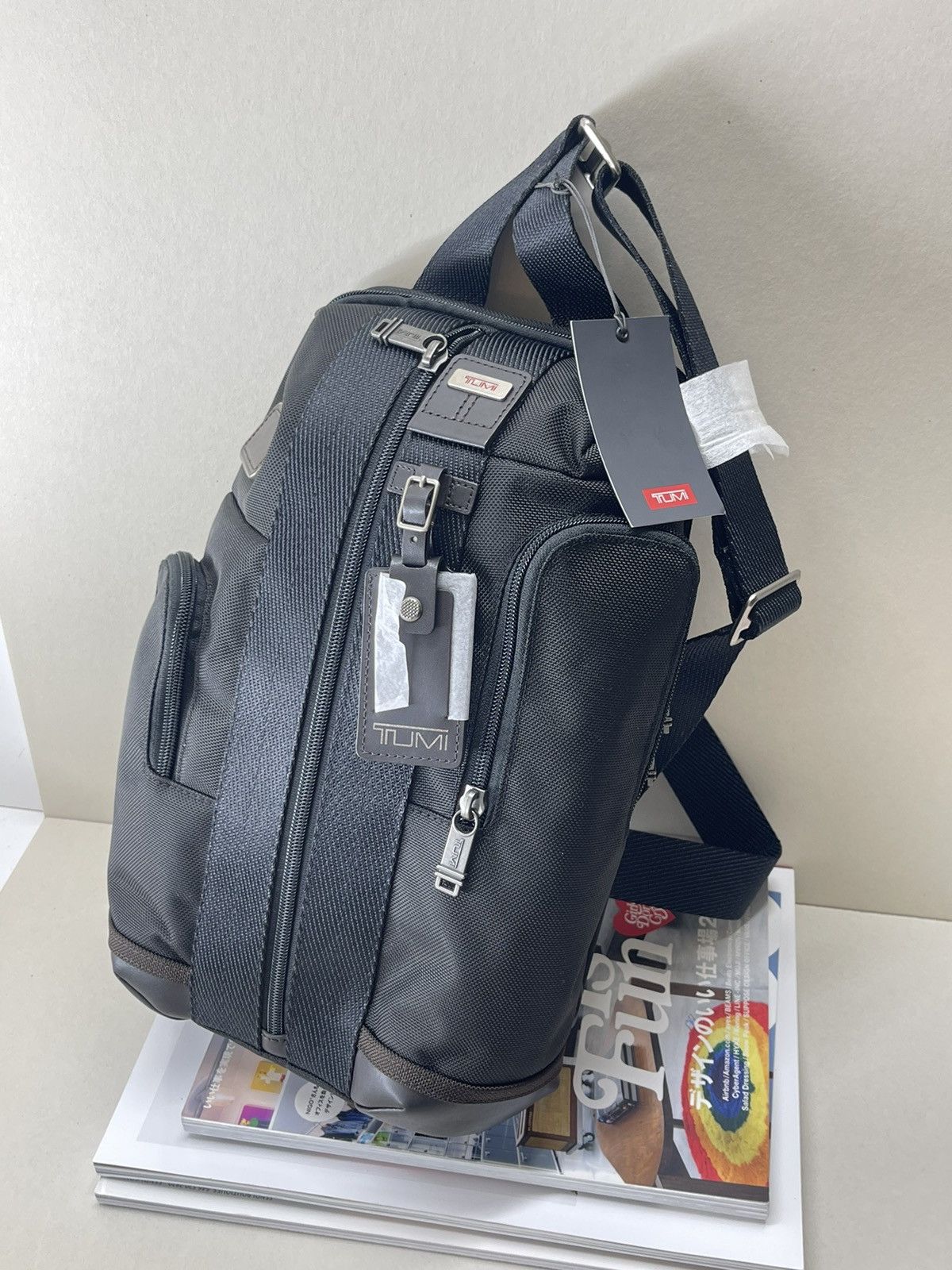image of (New+Tag) Tumi Higgins Men’S Sling Pack Black Bag, Men's
