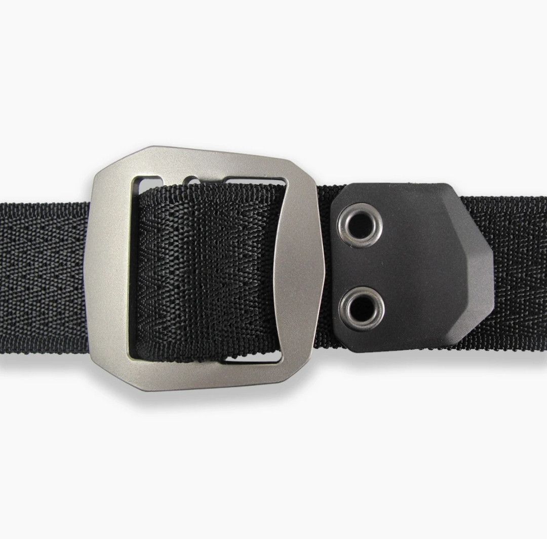 Japanese Brand Buckle n Tail Army Canvas Belt 100cm length Size ONE SIZE - 3 Thumbnail