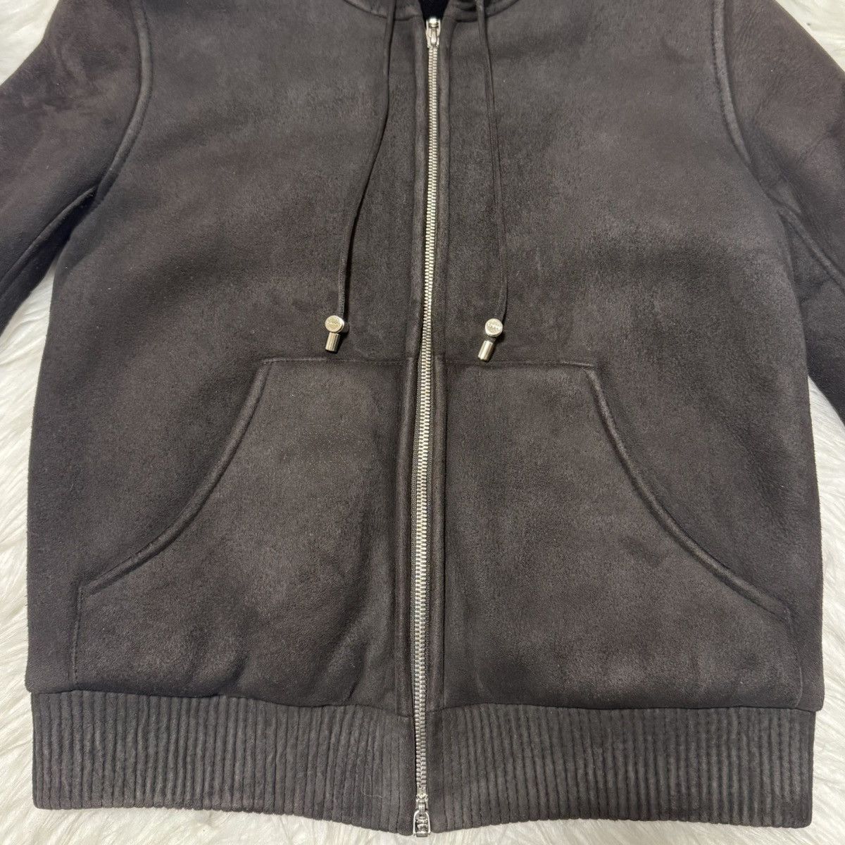 Loewe Authentic LOEWE Hooded Full-Fur Lined Leather Jacket 34 Size XS / US 0-2 / IT 36-38 - 8 Thumbnail