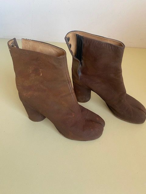 Maison Margiela Tabi boots, rust, Maison Margiela Size US 11 / IT 41 - 6 Thumbnail