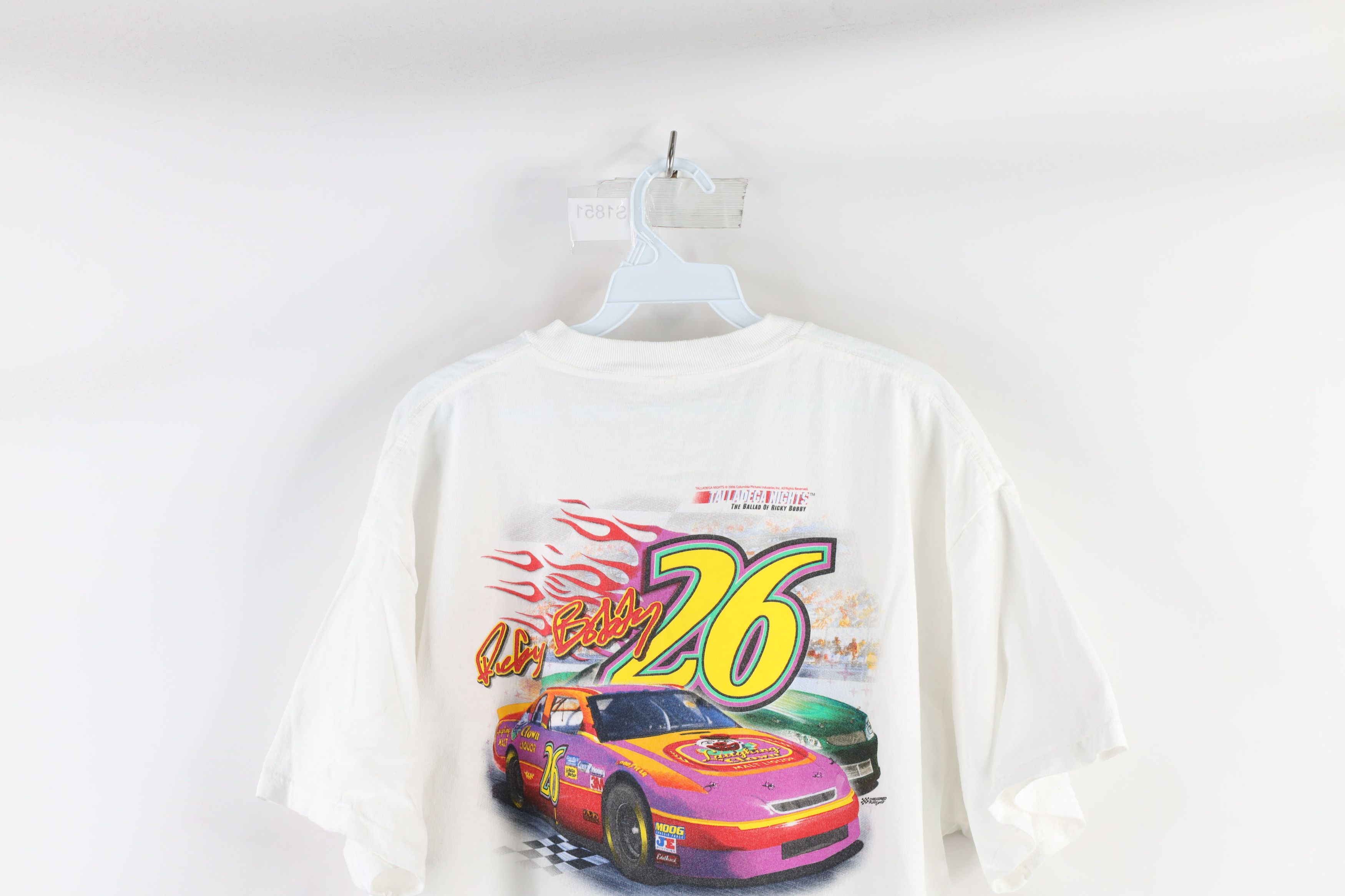 Vintage Vintage 2006 Talladega Nights Liquor Ricky Bobby T-Shirt Size US XL / EU 56 / 4 - 9 Thumbnail