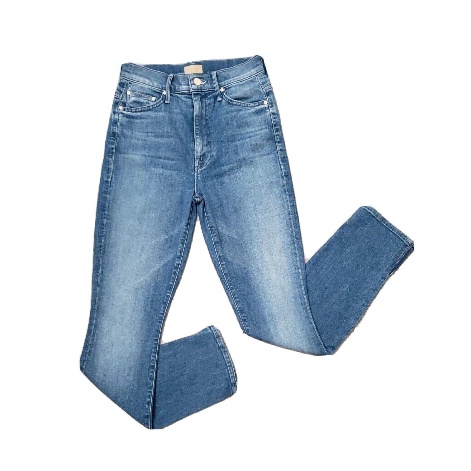 MOTHER MOTHER Denim The Swooner Ankle Slice In I Wet My Plants Wash Size 25" / US 0 / IT 36 - 7 Thumbnail