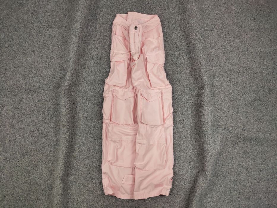 Hysteric Glamour Vintage If Six Was Nine Style Y2K Pink Parachute Cargo Pants Size 30" / US 8 / IT 44 - 1 Thumbnail