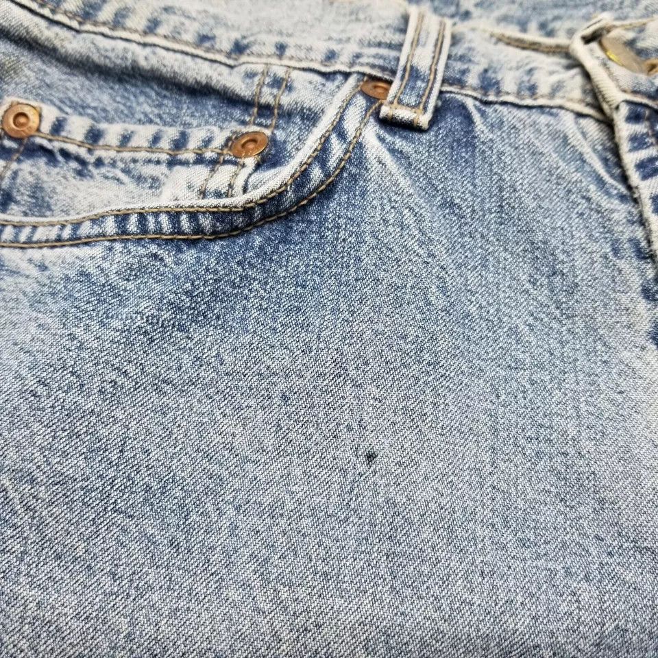 Lucky Brand VINTAGE Lucky Brand Womens 28x29 Denim Distressed Flared Size 28" / US 6 / IT 42 - 8 Thumbnail
