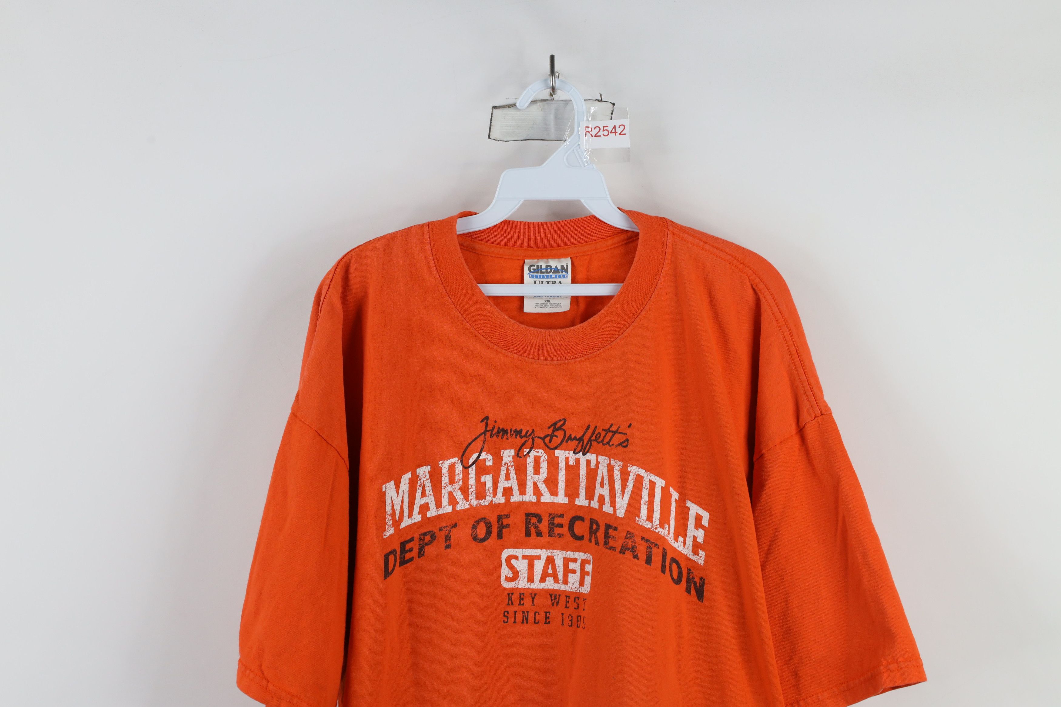 Vintage Vintage Y2K Buffett Margaritaville Short Sleeve T-Shirt Size US XXL / EU 58 / 5 - 2 Thumbnail