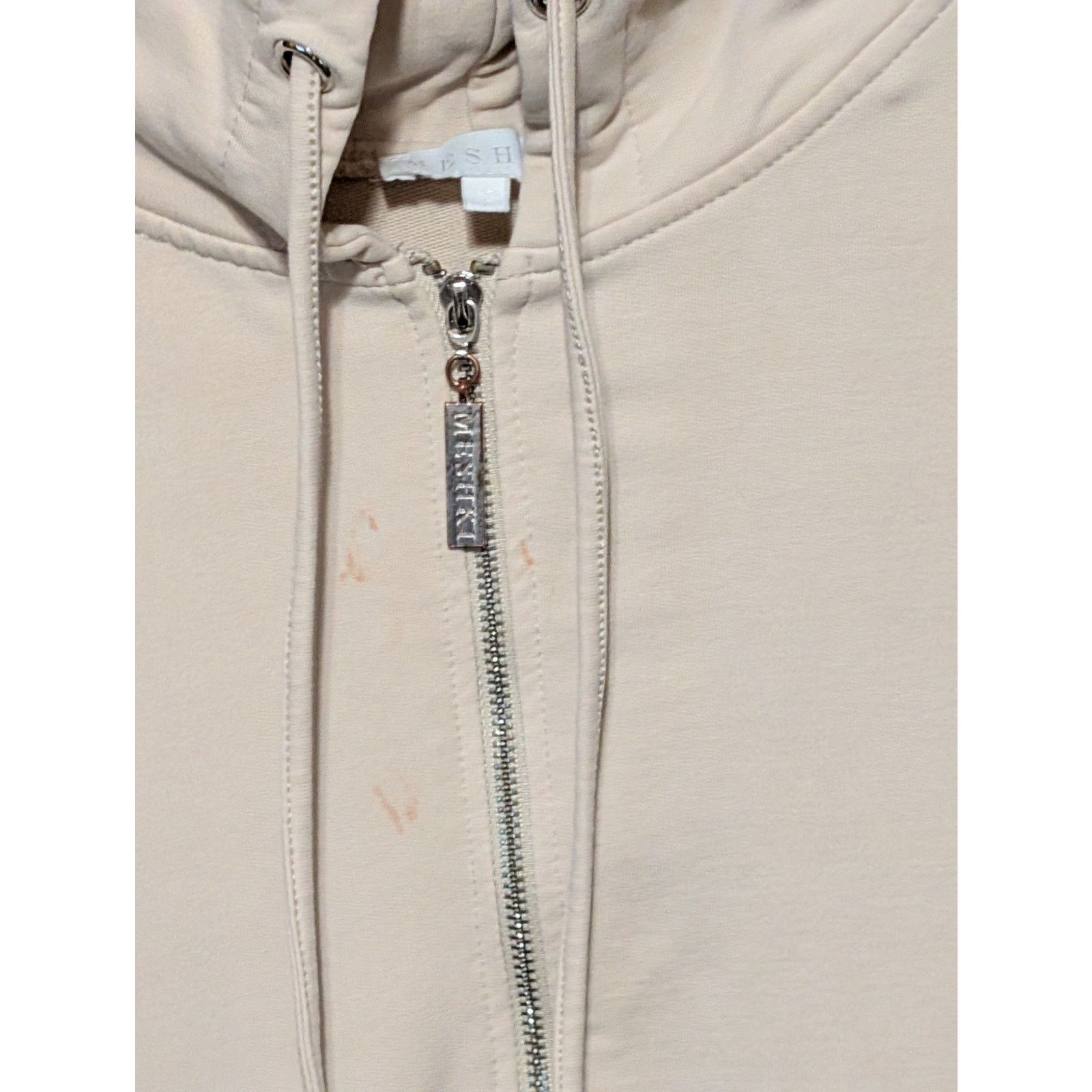 Other Meshki Oversized Zipper Beige Hoodie Jacket Women’s Size XS Size XS / US 0-2 / IT 36-38 - 3 Thumbnail