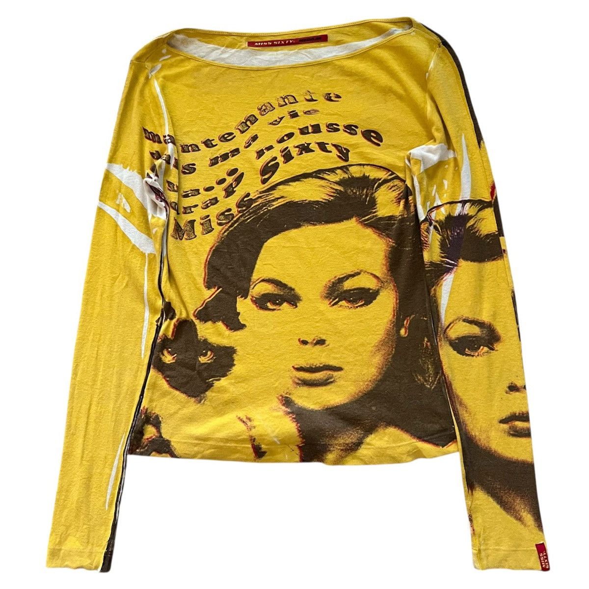 Japanese Brand Vintage Y2K Miss Sixty Longsleeve Size M / US 6-8 / IT 42-44 - 1 Thumbnail