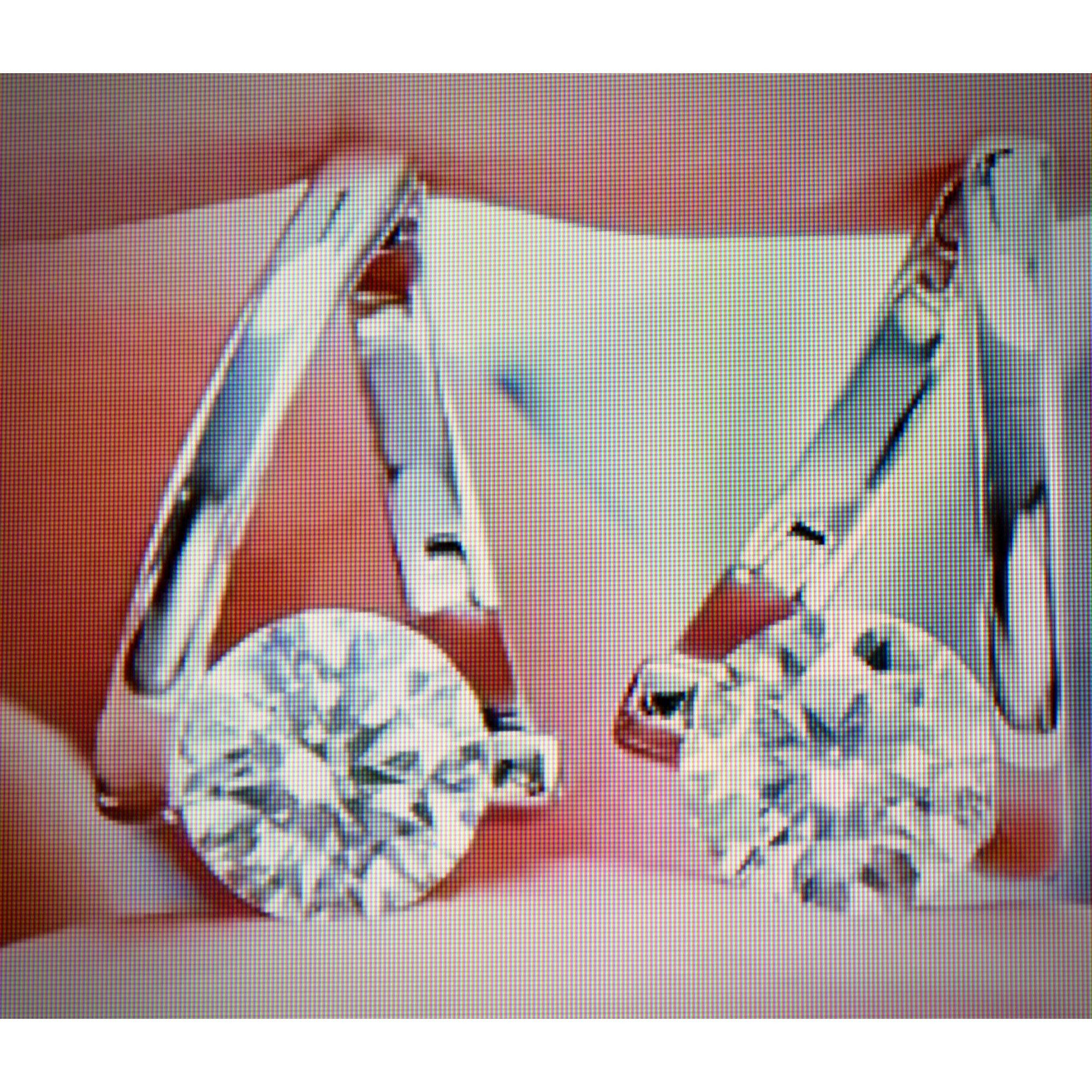 Other Moissanite Sterling Silver Hoop Earrings Size ONE SIZE - 2 Thumbnail