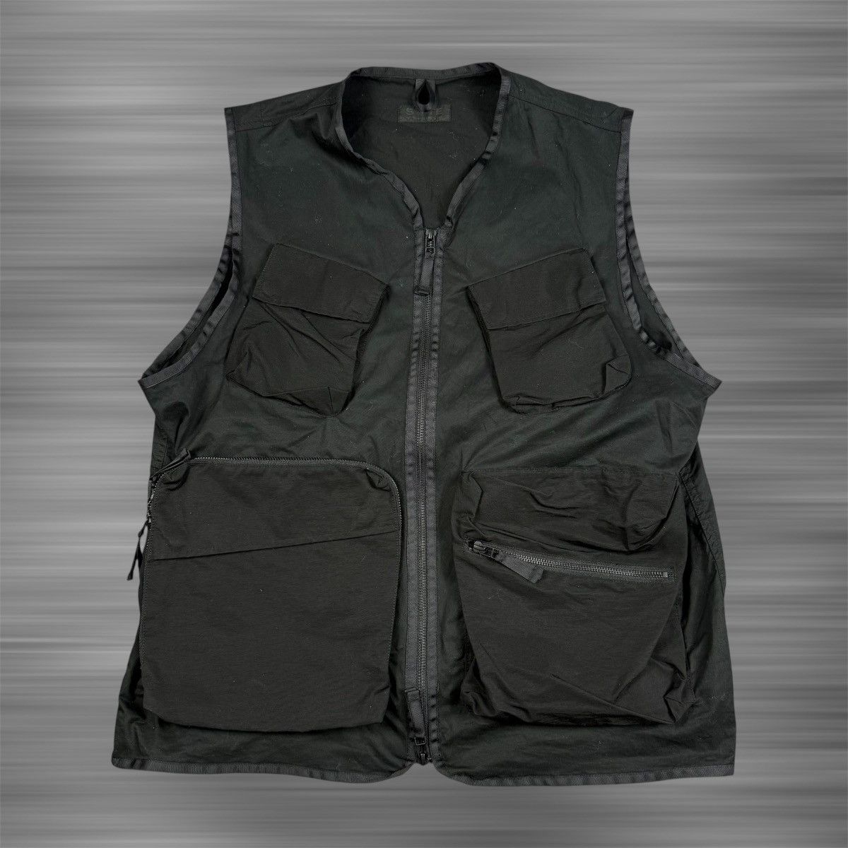 Yohji Yamamoto S’YTE Yohji Yamamoto Multi-Pocket ‘Black’ Vest Size US L / EU 52-54 / 3 - 1 Thumbnail