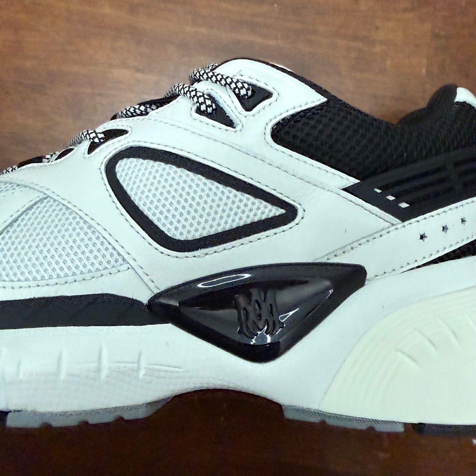 Amiri Amiri MA Runner Mens Size 10 Black White AMFOSR1089-001 Size US 10 / EU 43 - 10 Thumbnail