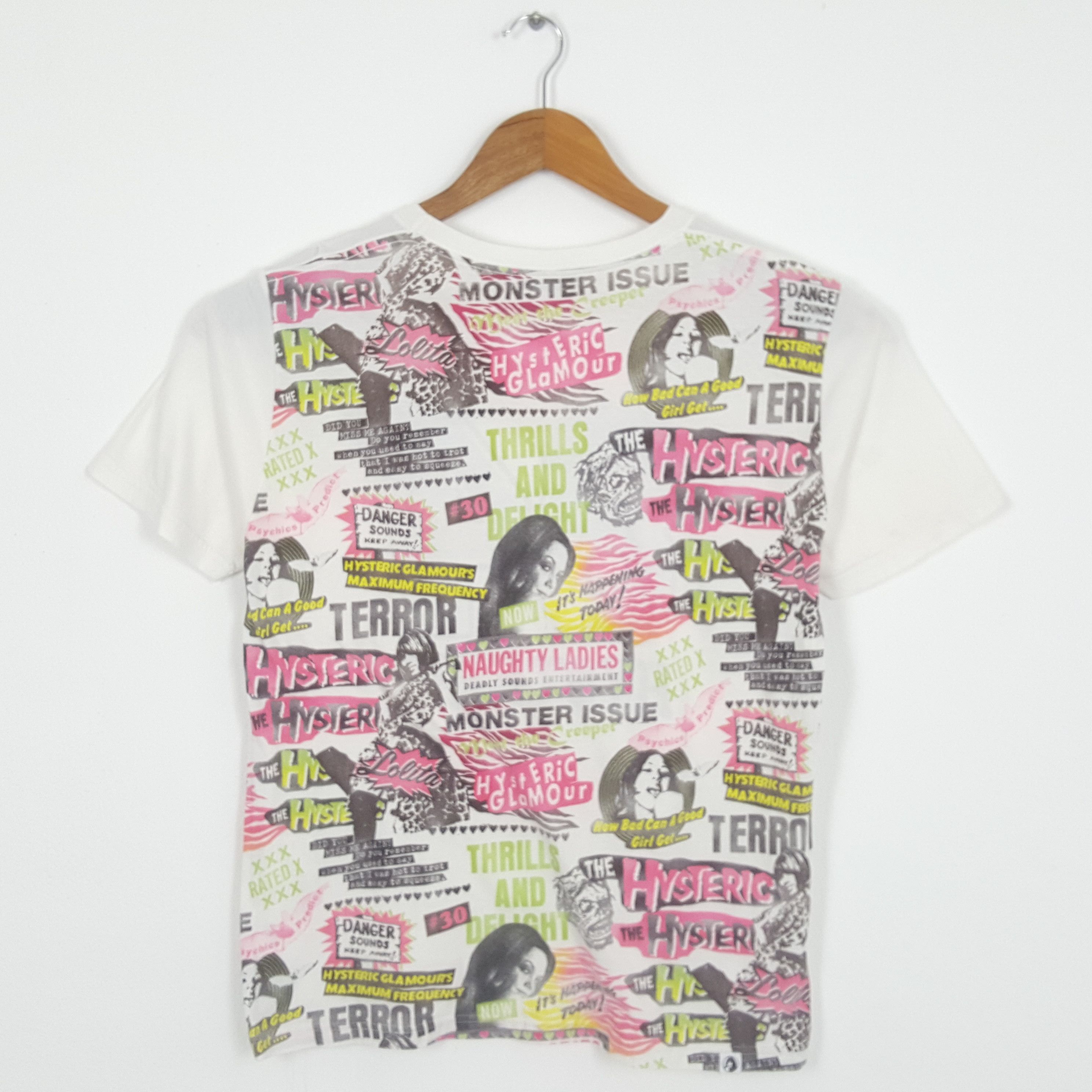 Hysteric Glamour × Japanese Brand × Vintage Vintage HYSTERIC GLAMOUR Japanese Fashion Brand T-Shirt Size US M / EU 48-50 / 2 - 1 Thumbnail