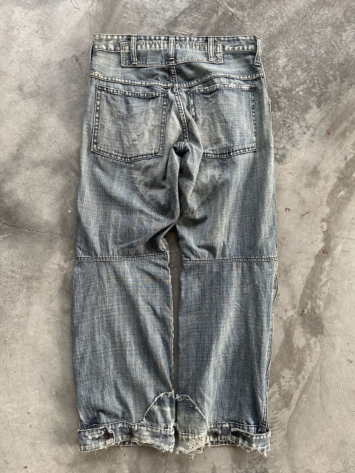 G-Star × Japanese Brand Vintage Tactical G-star Raw Denim Balenciaga Style Bondage Size US 32 / EU 48 - 11 Thumbnail