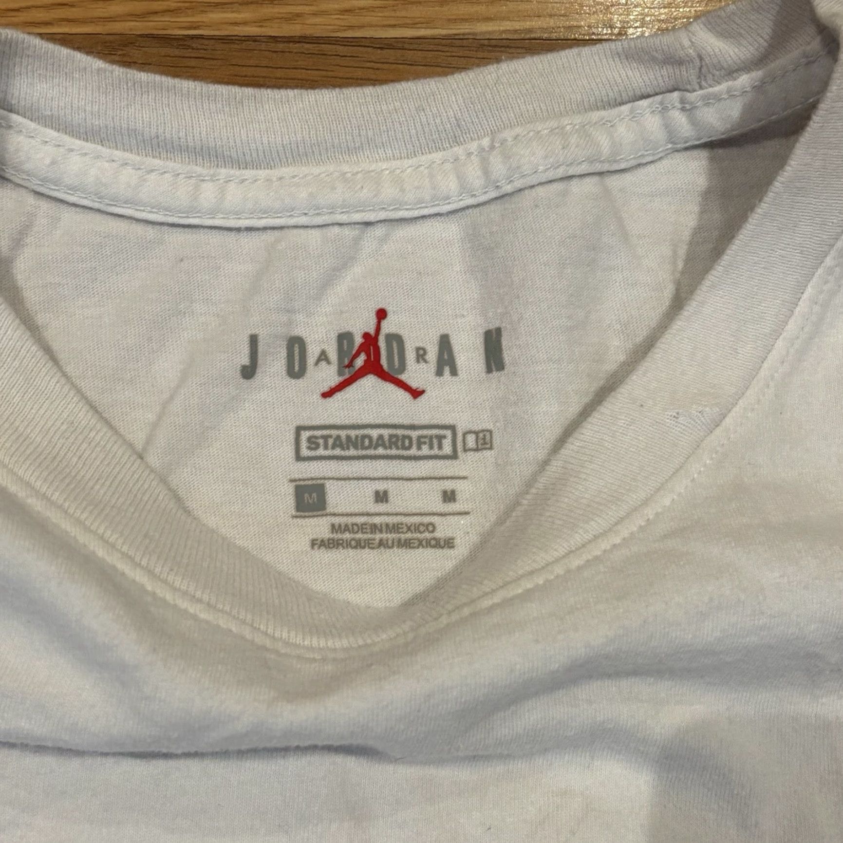 Nike Nike Michael Air Jordan AJ1 Shoe Sneakers White Tee T-shirt Men’s Size Medium Size US M / EU 48-50 / 2 - 7 Thumbnail