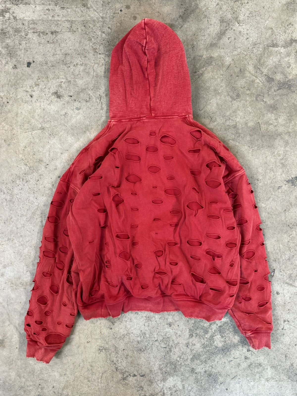 ALEXANDER DIGENOVA Alexander Digenova Red Double Layer Bodka Hoodie Size US M / EU 48-50 / 2 - 2 Thumbnail