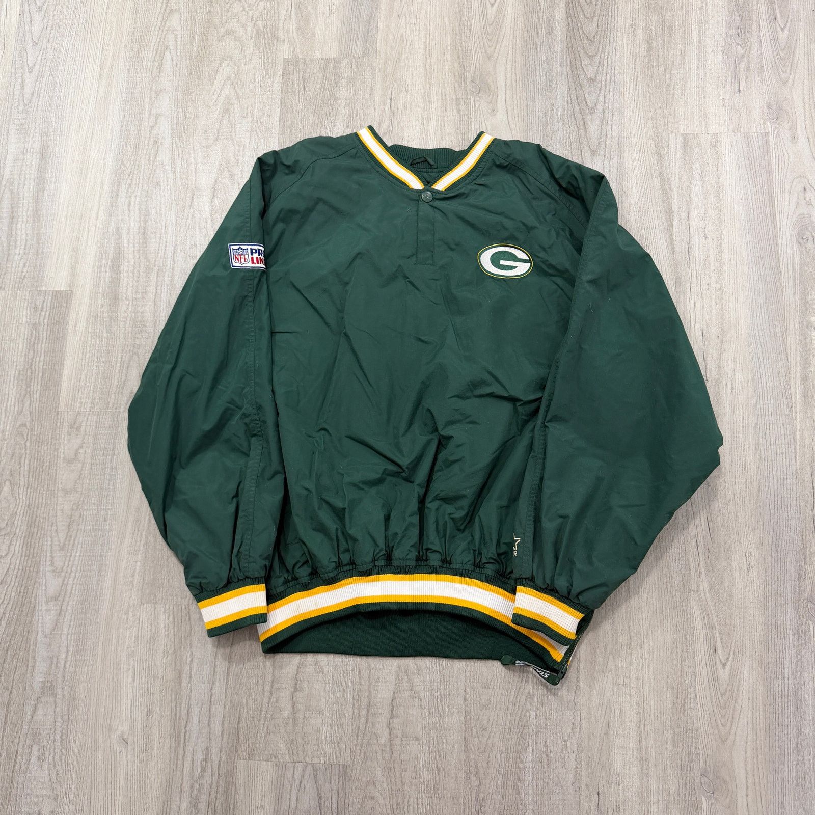 Vintage Vintage Starter Pro Line Green Bay Packers Pullover Jacket Size US XXL / EU 58 / 5 - 1 Thumbnail