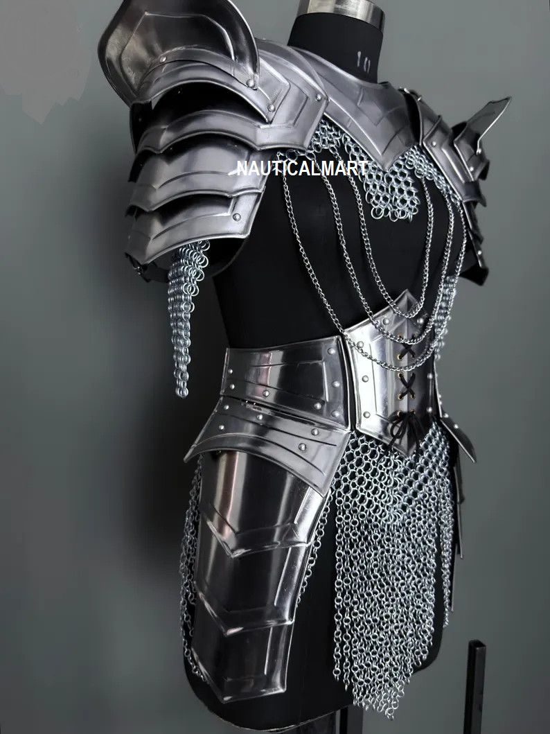 Other Medieval Women's Medieval Knight Armor Size ONE SIZE - 3 Thumbnail