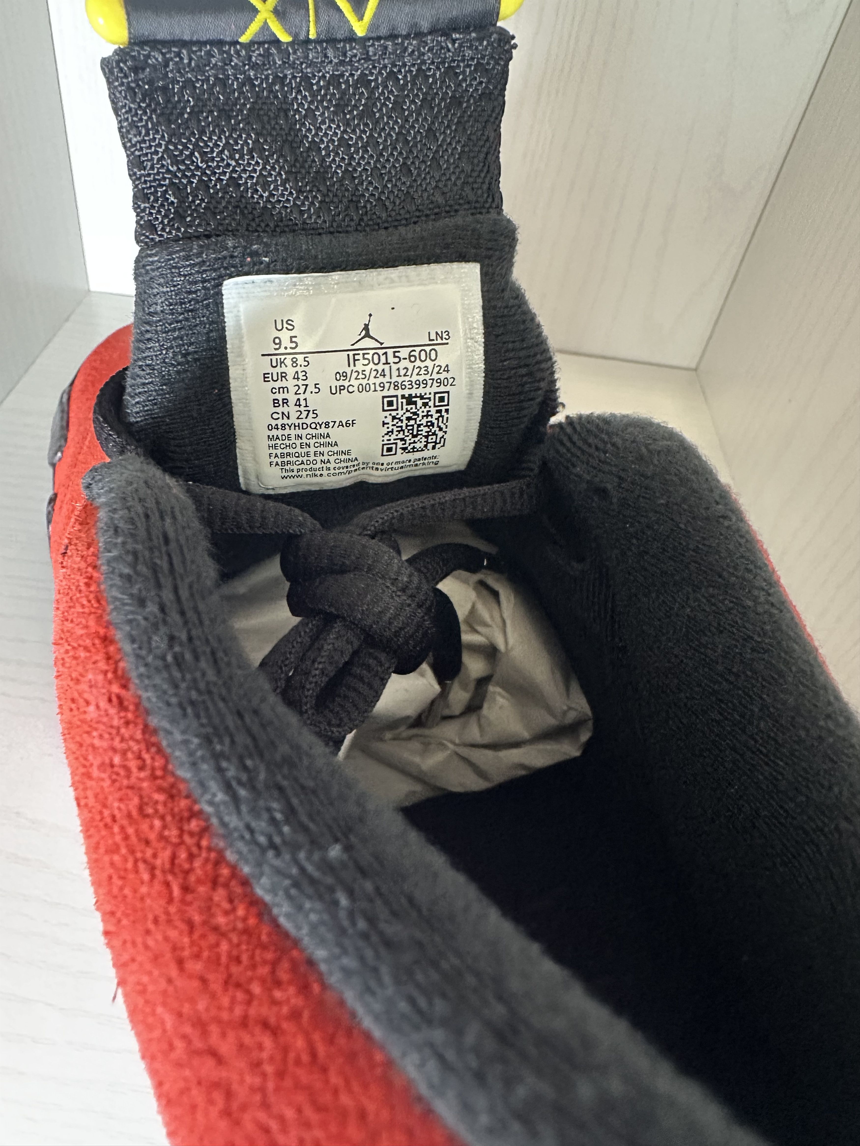Nike Air Jordan 14 Retro Challenge Red Size US 9.5 / EU 42-43 - 8 Thumbnail