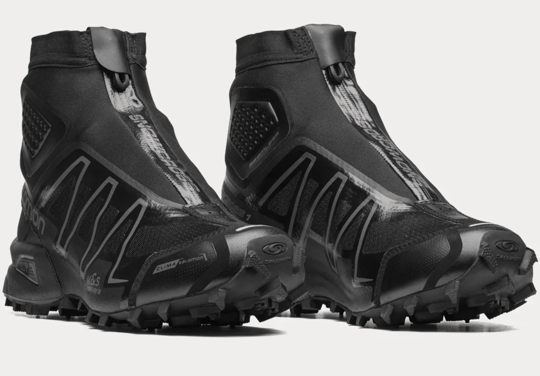 Salomon Snowcross 'Black Magnet' Size US 10 / EU 43 - 2 Thumbnail