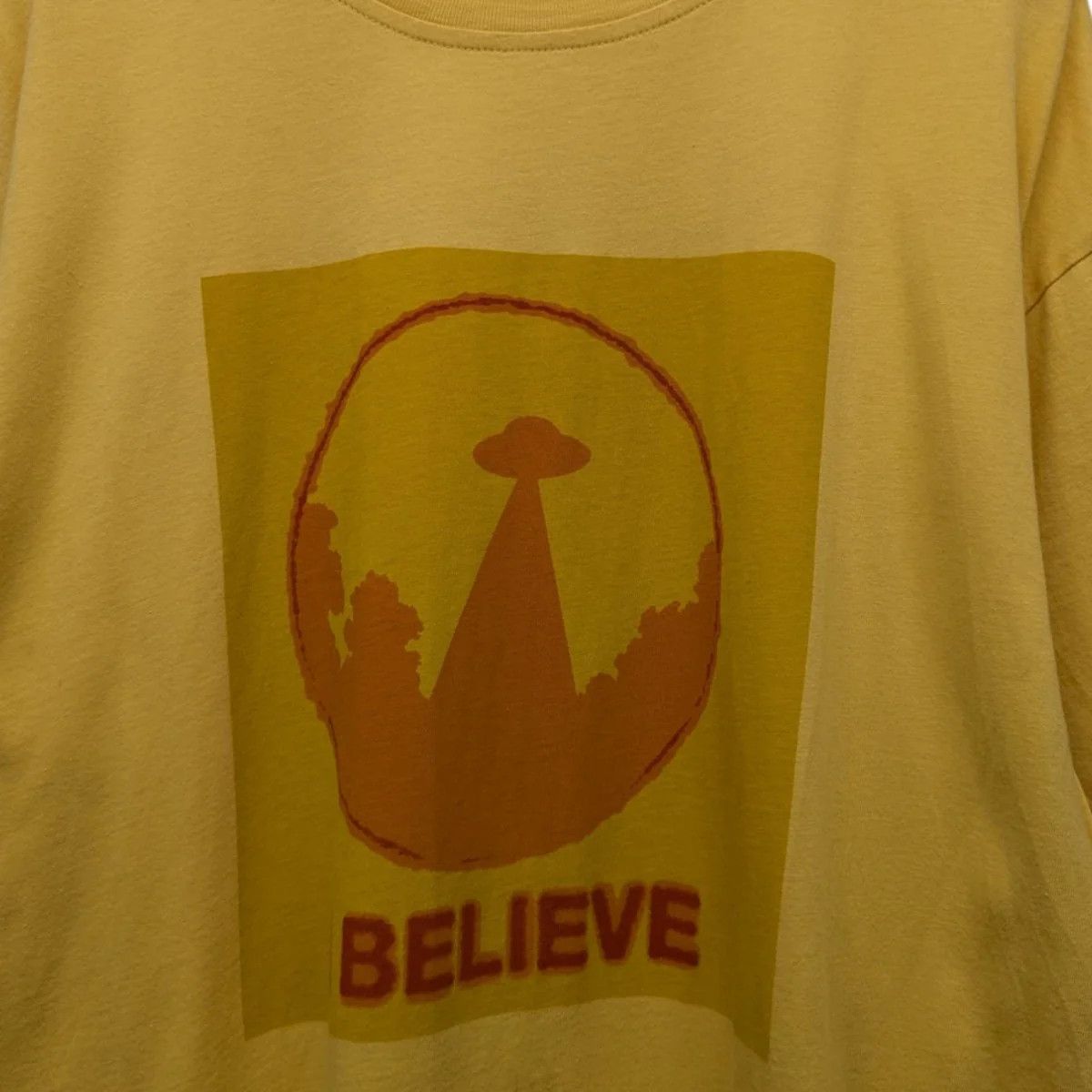 Marni SS19 "I BELIEVE" Drop Shoulder Tee Size S / US 4 / IT 40 - 3 Thumbnail