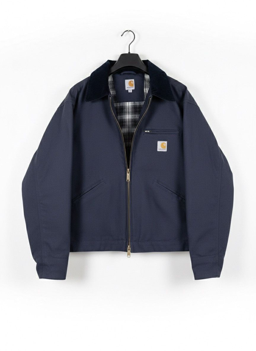 Carhartt Vintage Carhartt Detroit EJ001 Navy - USA Made- L -DEADSTOCK Size US L / EU 52-54 / 3 - 1 Thumbnail