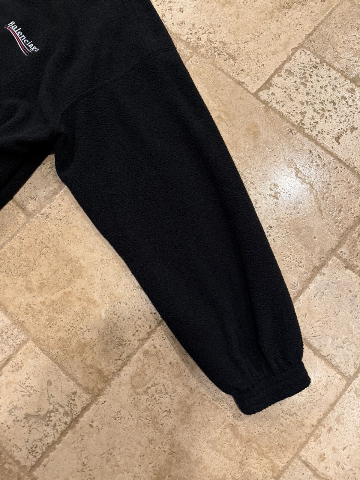 Balenciaga Balenciaga Political Campaign Polar Fleece Zip Up Jacket Size US XL / EU 56 / 4 - 6 Thumbnail