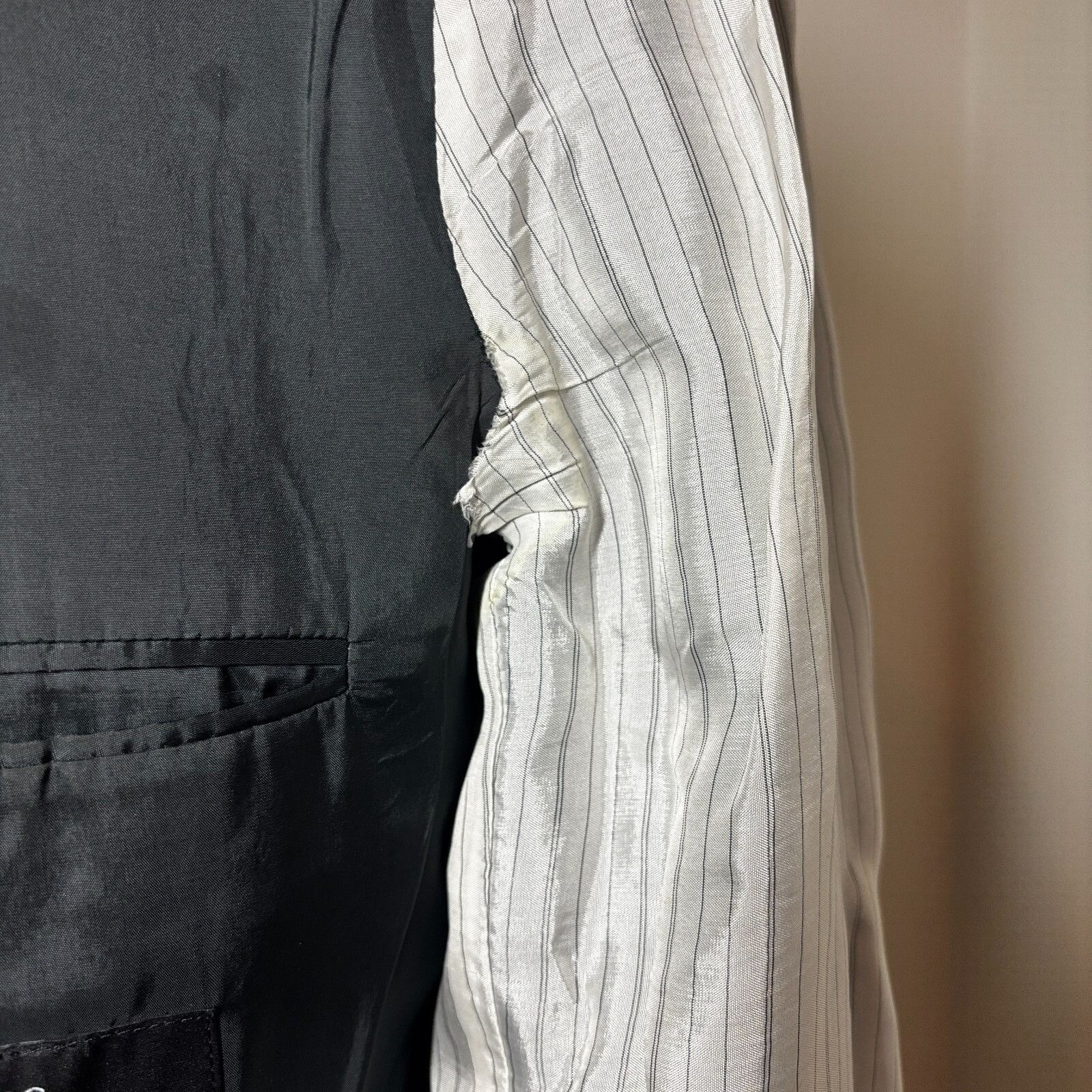Hugo Boss Hugo Boss VTG Suit 42L Einstein Sigma Pure Wool Blazer Jacke Size 42R - 5 Thumbnail