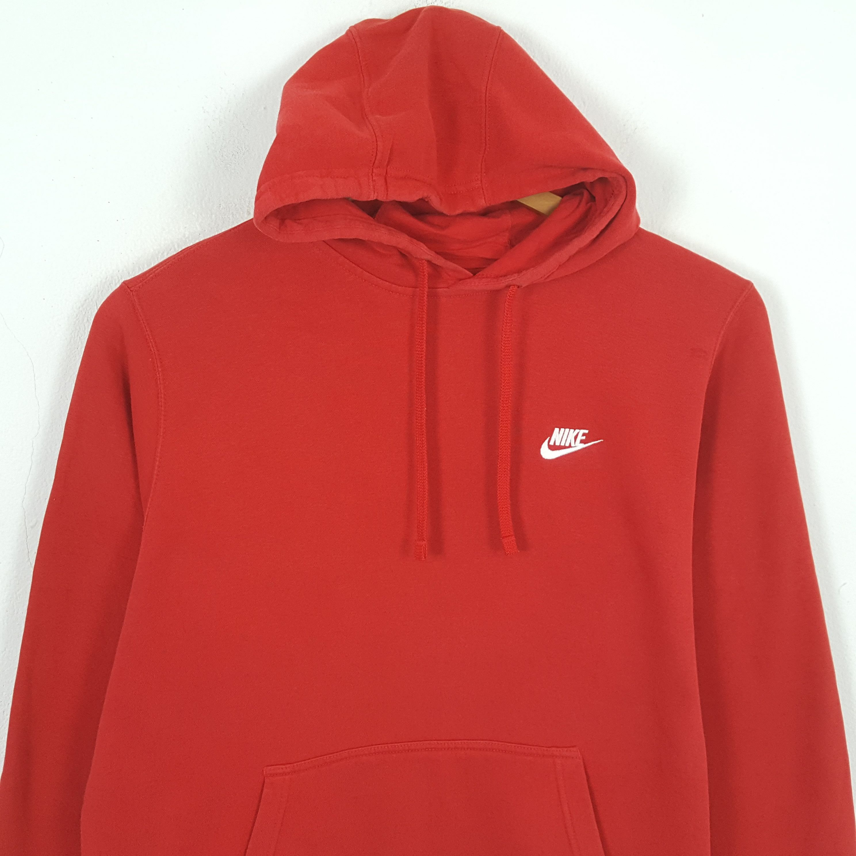 Nike × Vintage Vintage NIKE Swoosh Small Design Sportswear Hoodies Size US L / EU 52-54 / 3 - 2 Thumbnail