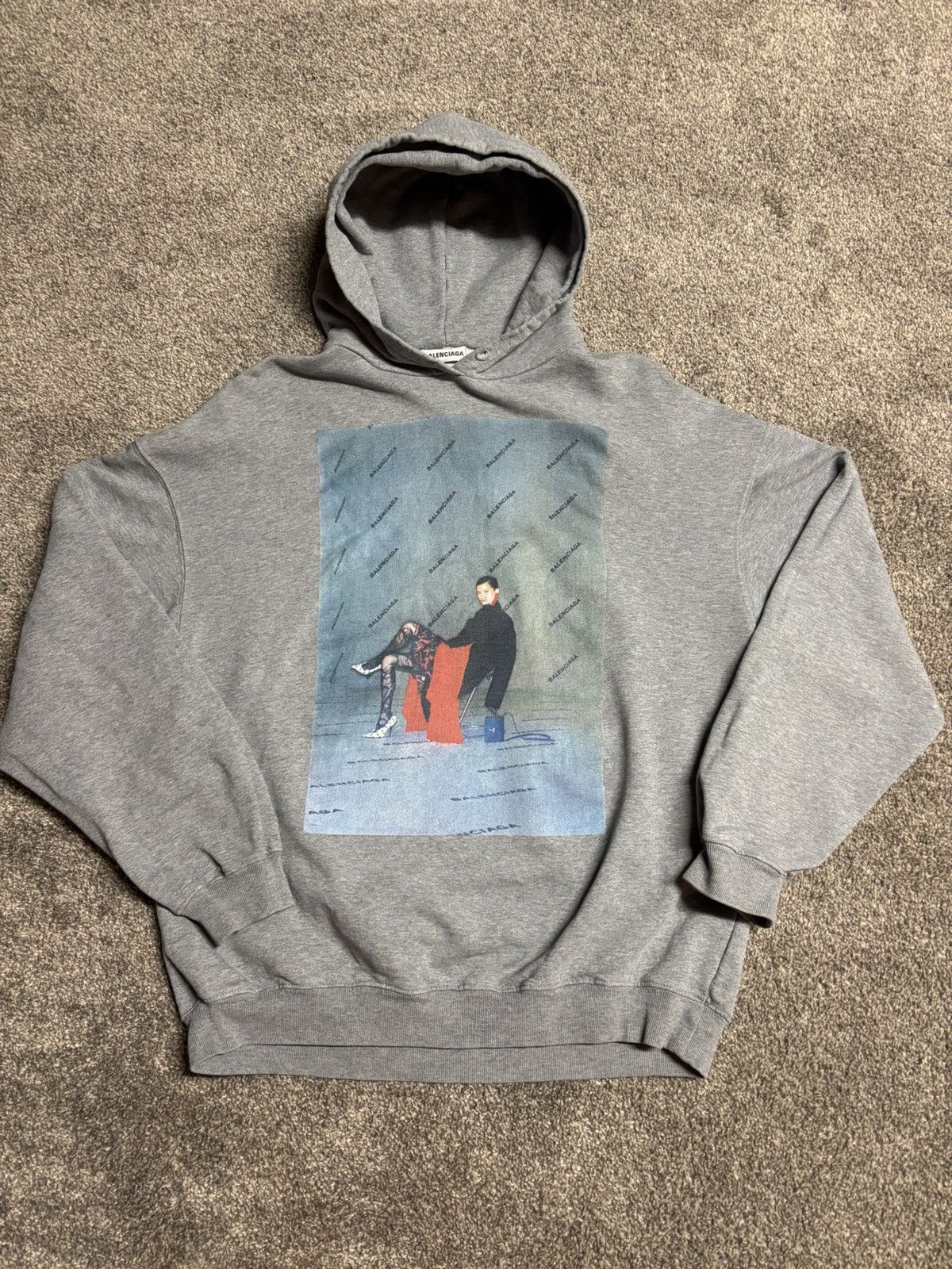 Balenciaga Balenciaga runway hoodie Size US M / EU 48-50 / 2 - 1 Thumbnail