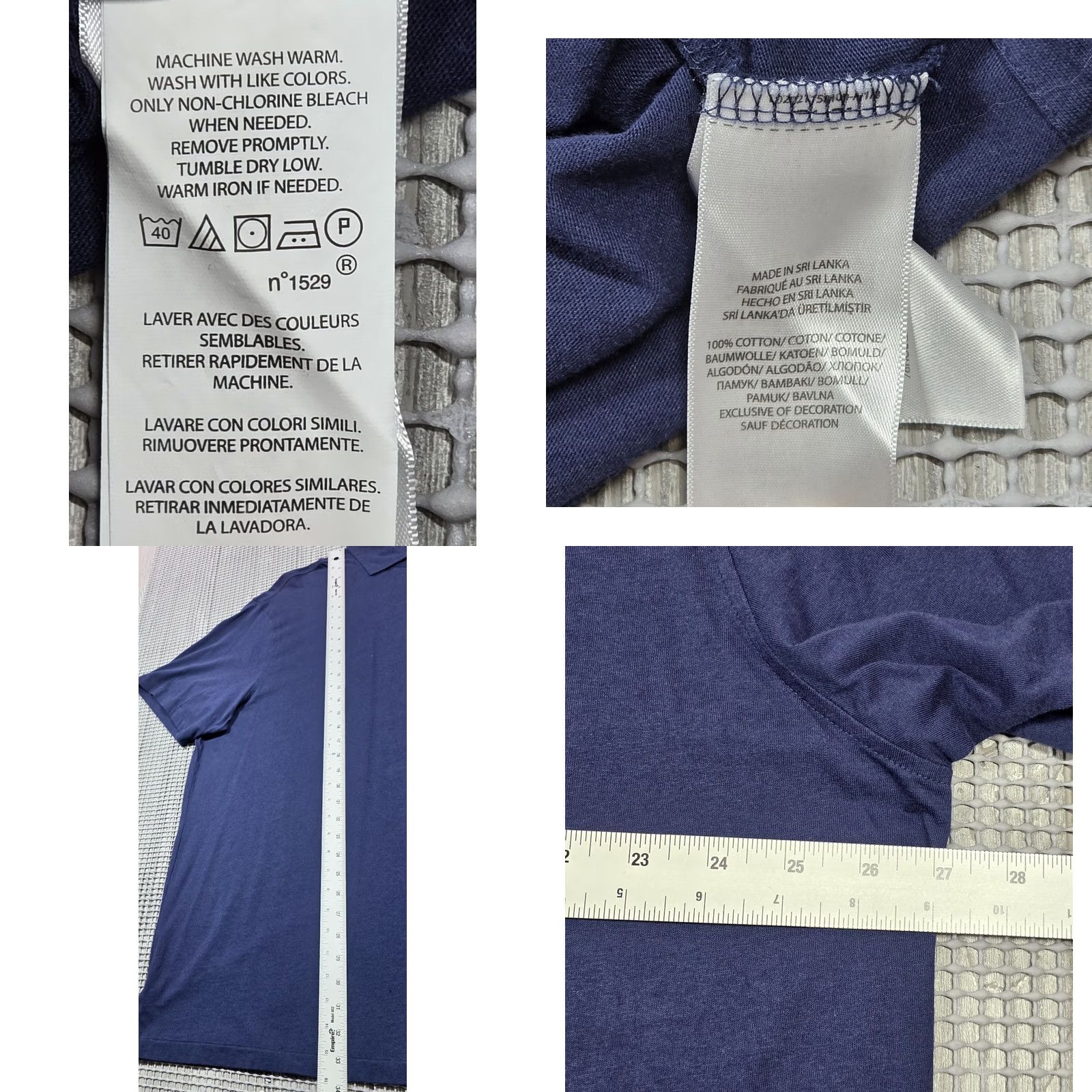 Polo Ralph Lauren Polo Ralph Lauren Polo Shirt 2XL Blue Yacht Club Pocket Rugby 100% Cotton Shirt Mens Polo Shark Yacht Club RLyc cp-93 Size US XXL / EU 58 / 5 - 8 Thumbnail