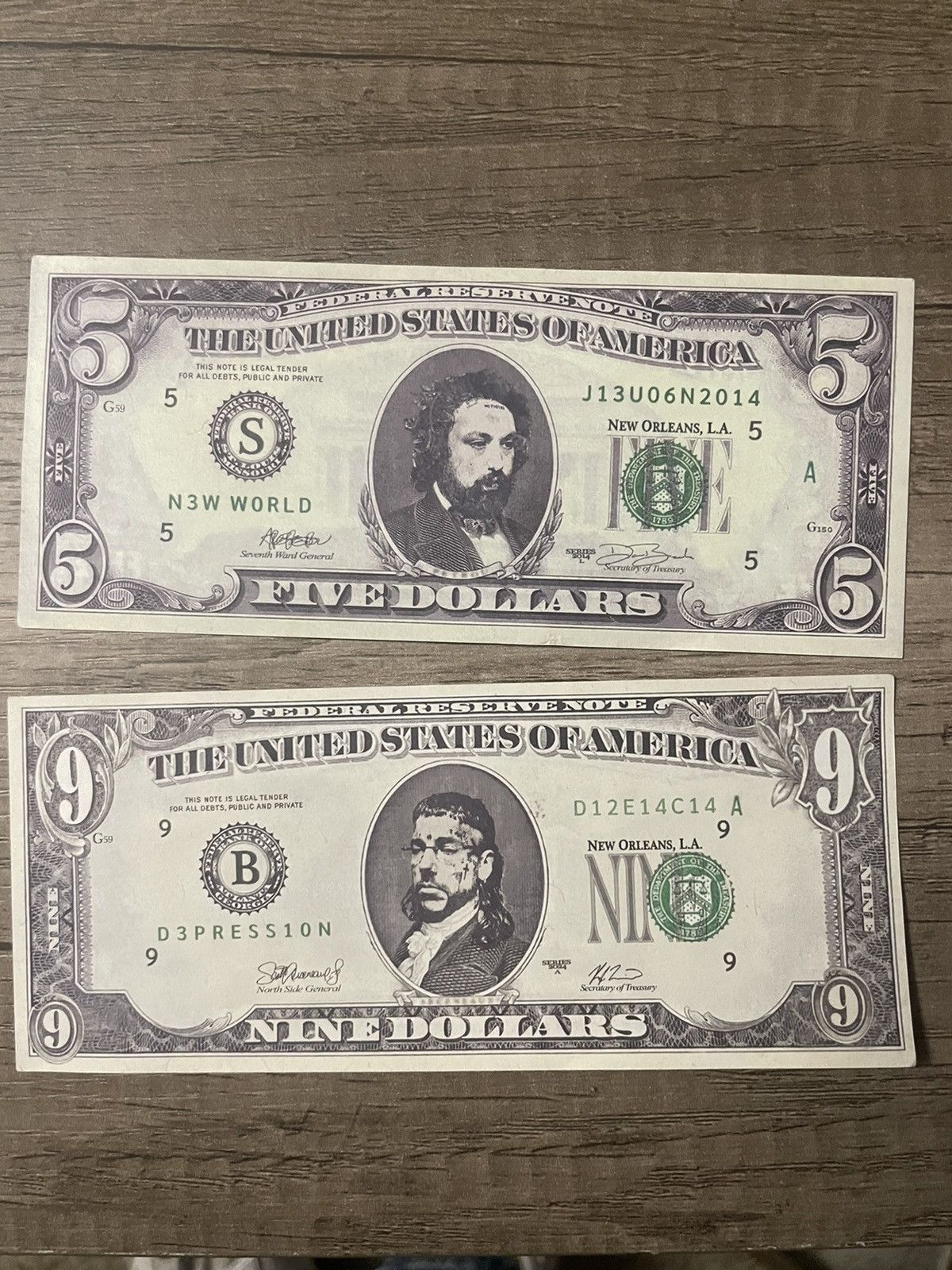 G59 Records Scrim and Ruby Dollar Bills Size ONE SIZE - 1 Thumbnail