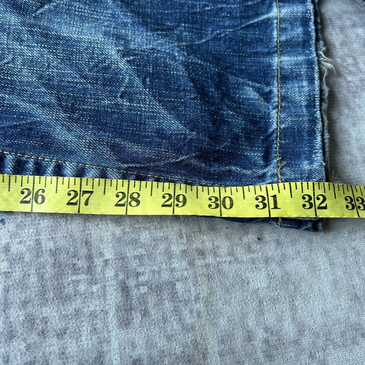 Japanese Brand Lolita Flared Mudwash Jeans Size 30" / US 8 / IT 44 - 17 Thumbnail