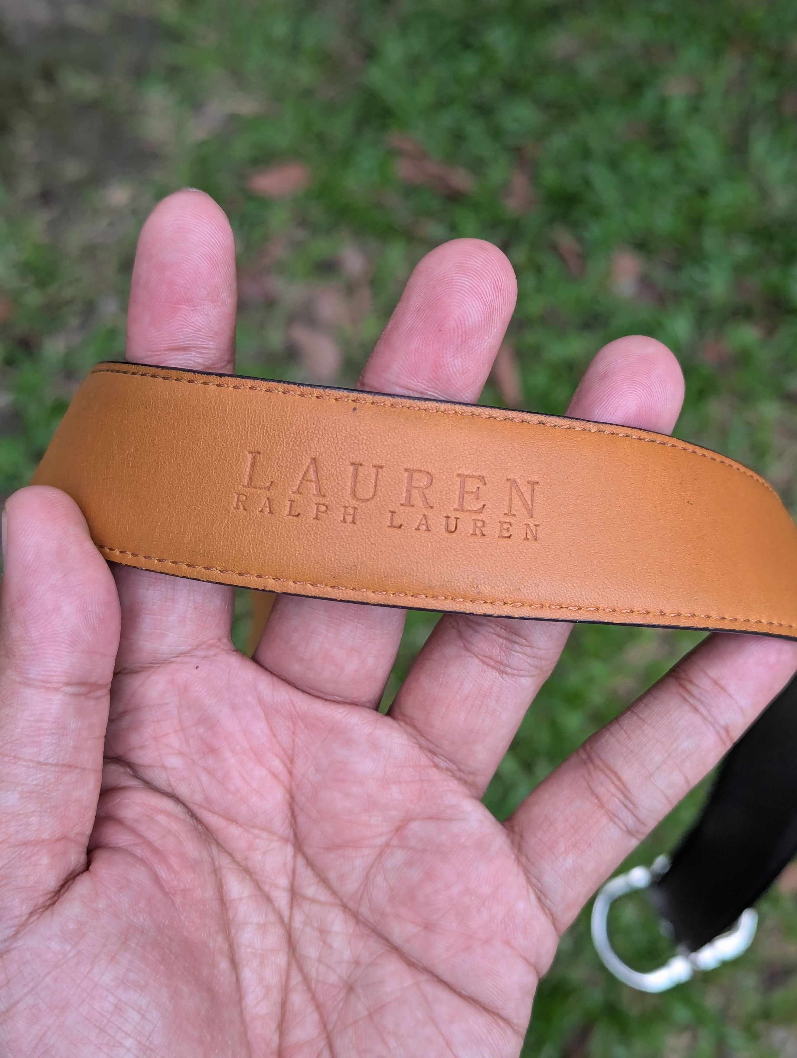 RRL Ralph Lauren RLL Lauren Ralph Lauren Leather Belts Size 42 - 5 Thumbnail